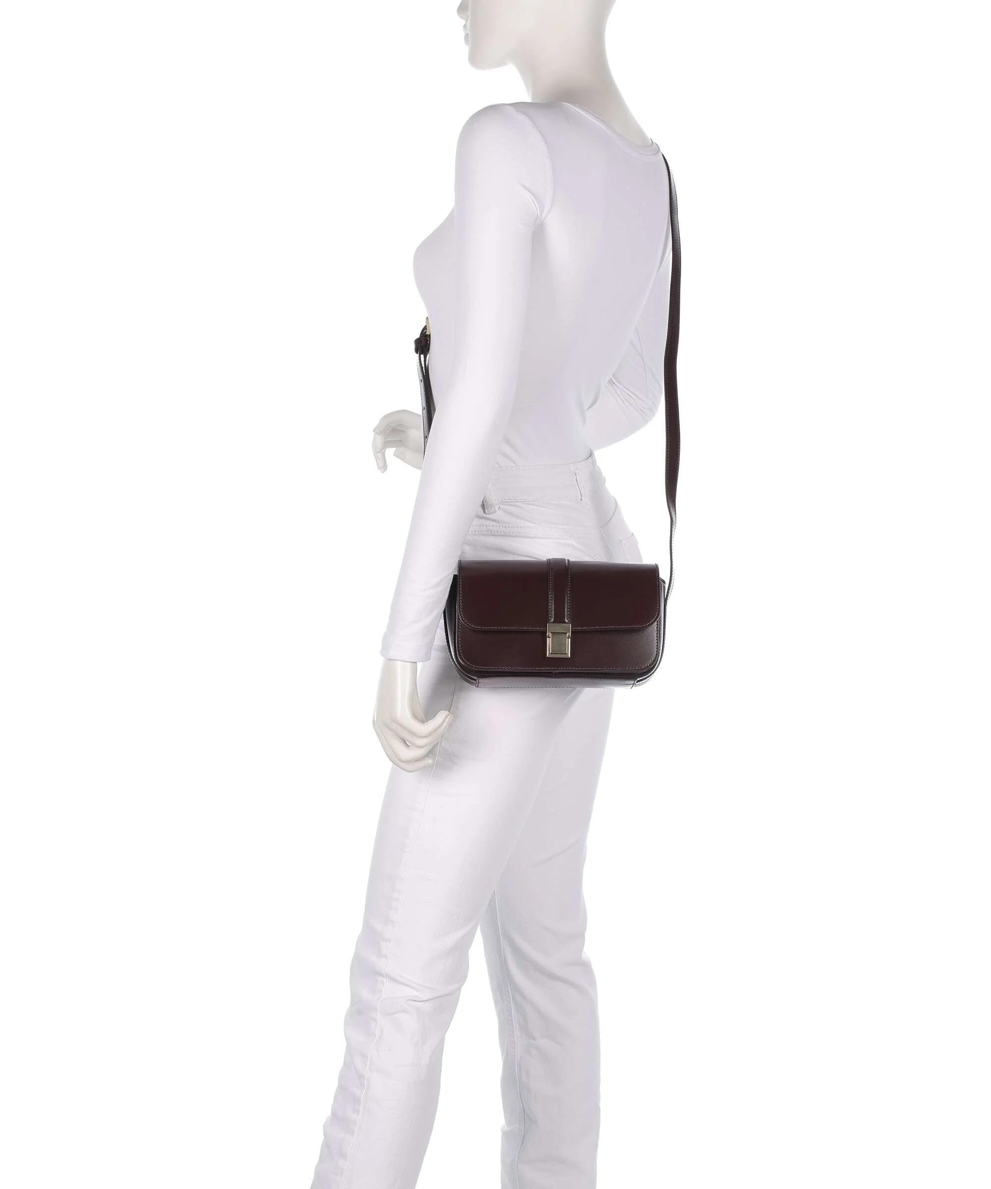 Marc O'Polo Taris S Crossbody tas dark aubergine - Image 3