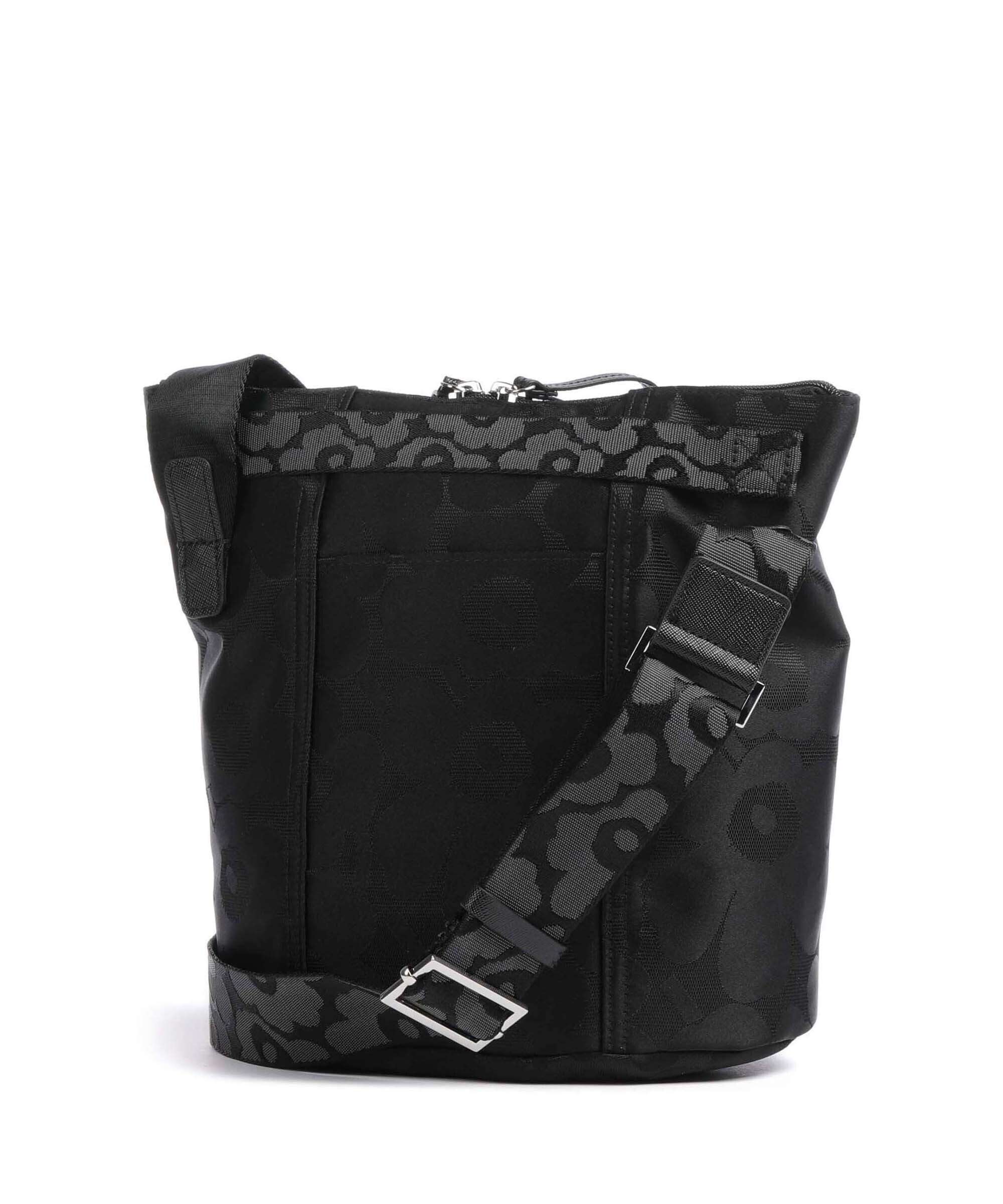 Marimekko Carry All Unikko Crossbody tas black - Image 2