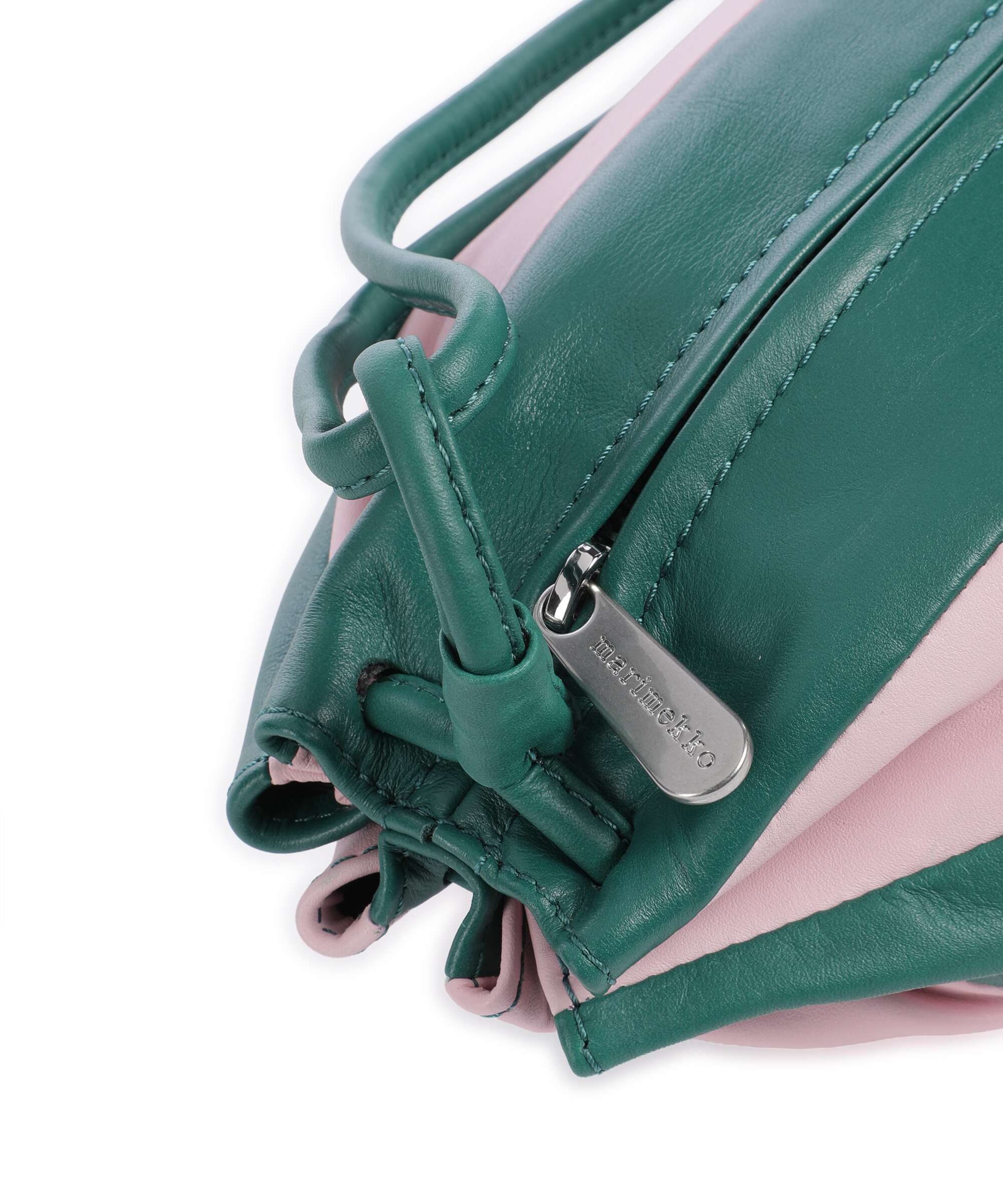 Marimekko Karla Pikku Crossbody tas light pink/dark green - Image 4