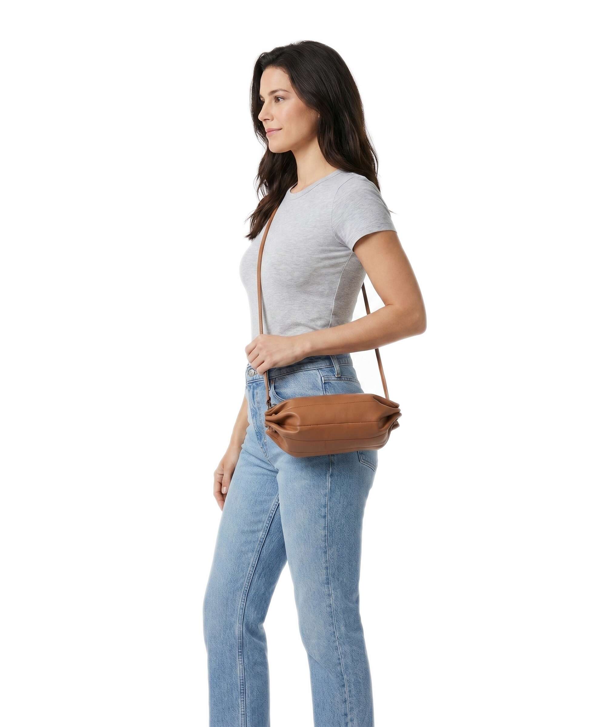 Marimekko Karla Pikku Crossbody tas brown - Image 3