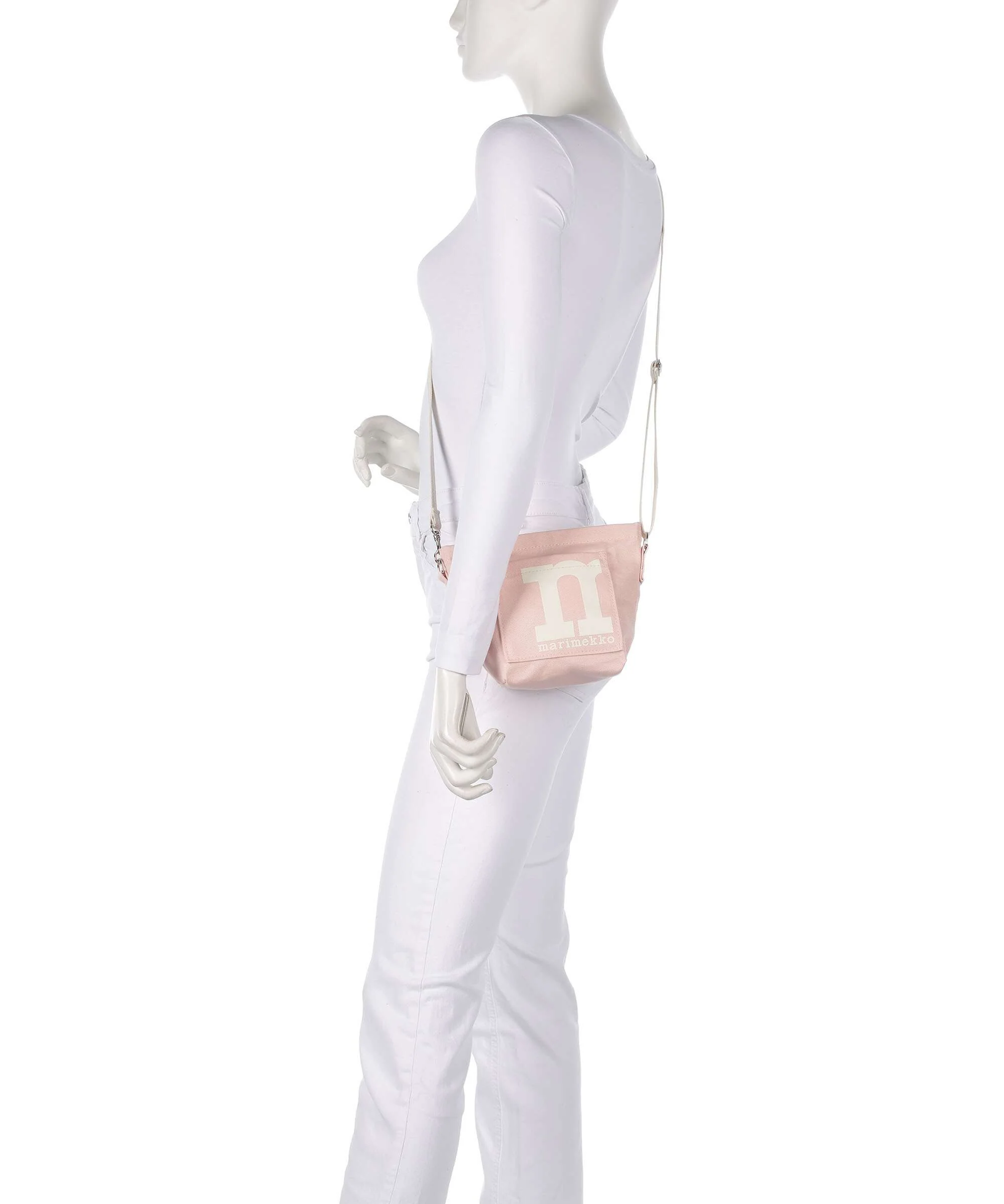 Marimekko Mono Solid Mini Crossbody tas peach - Image 3