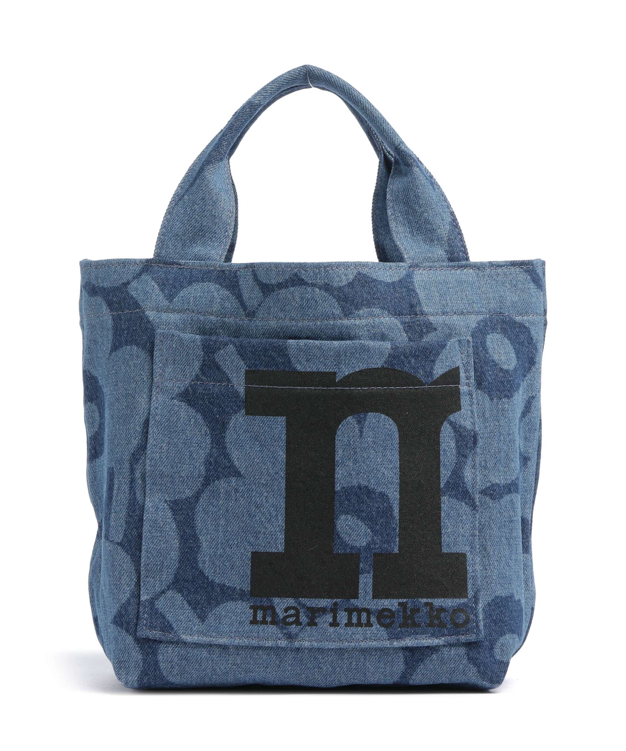 Marimekko Mono Unikko Mini Handtas mid indigo