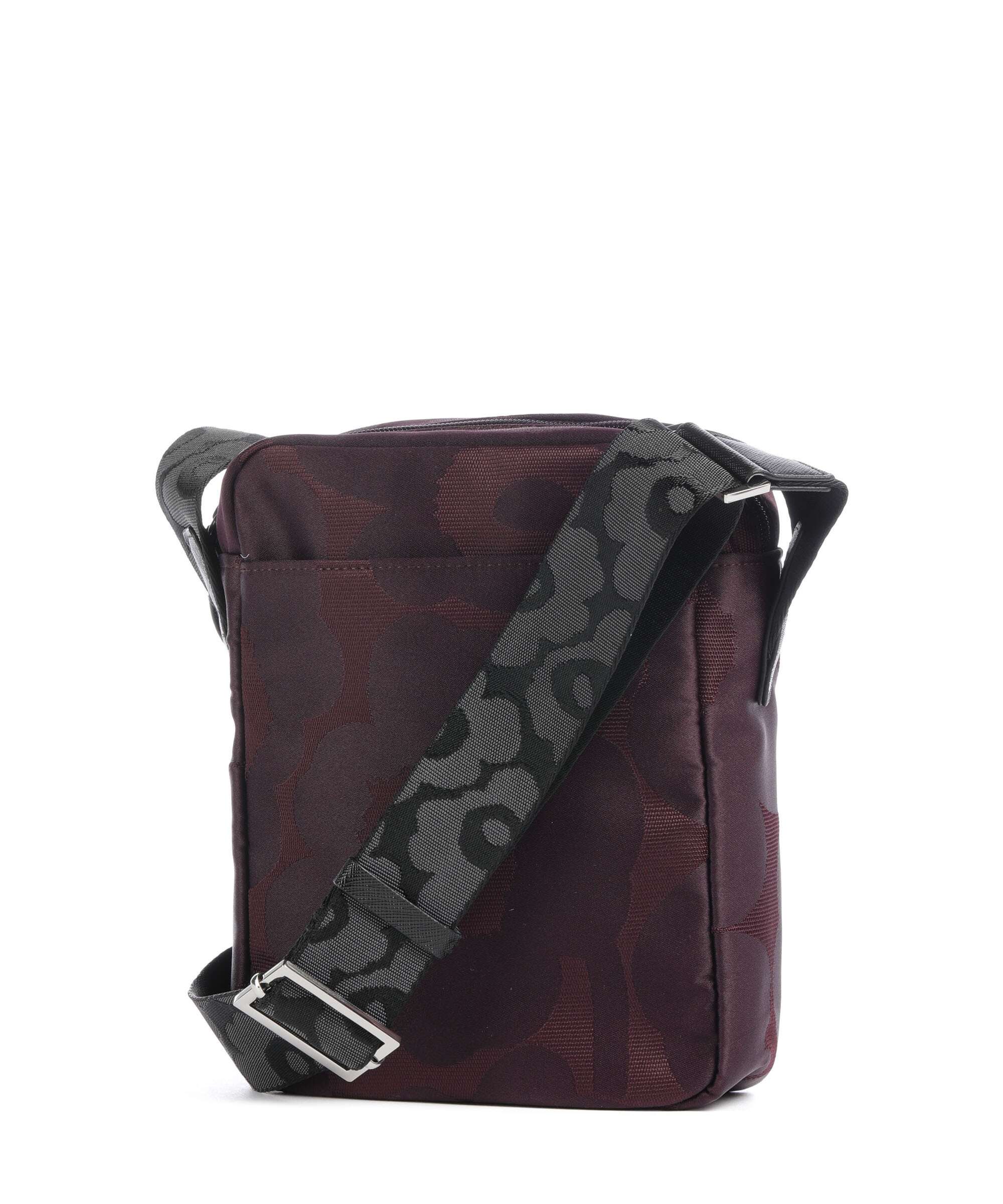 Marimekko Wear All Day Unikko Crossbody tas wine red/dark wine - Image 2