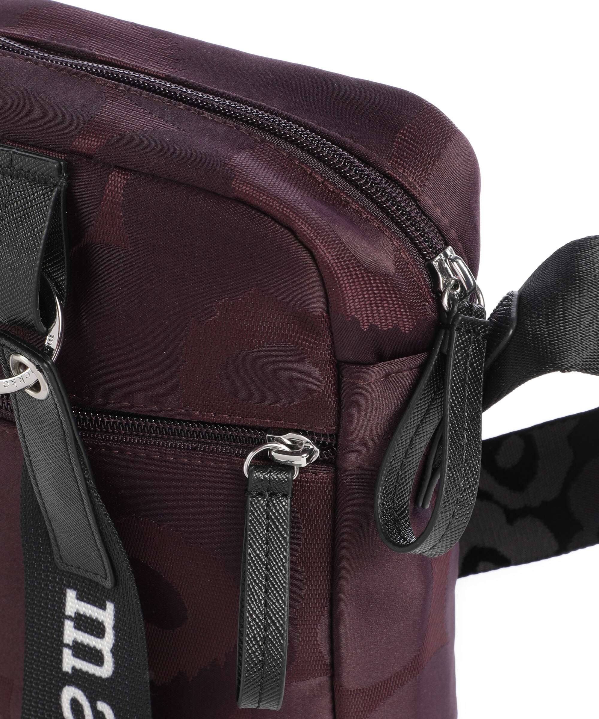 Marimekko Wear All Day Unikko Crossbody tas wine red/dark wine - Image 4