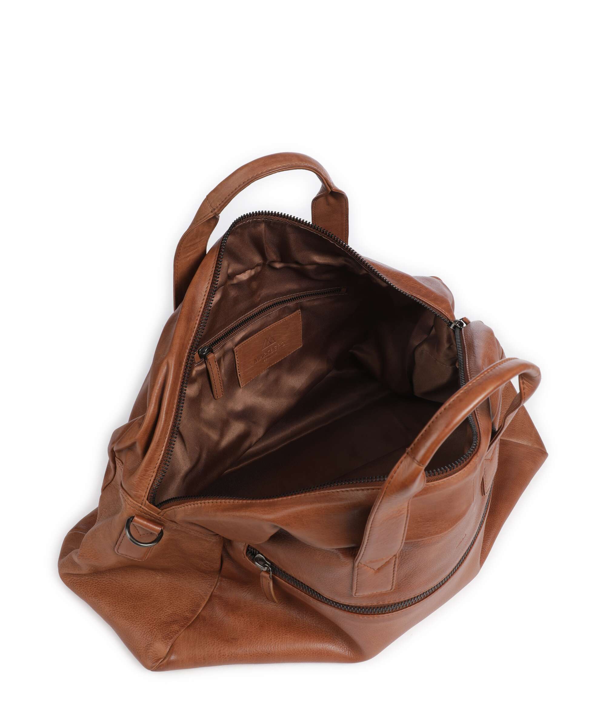 Markberg Keaton Weekendtas cognac - Image 5