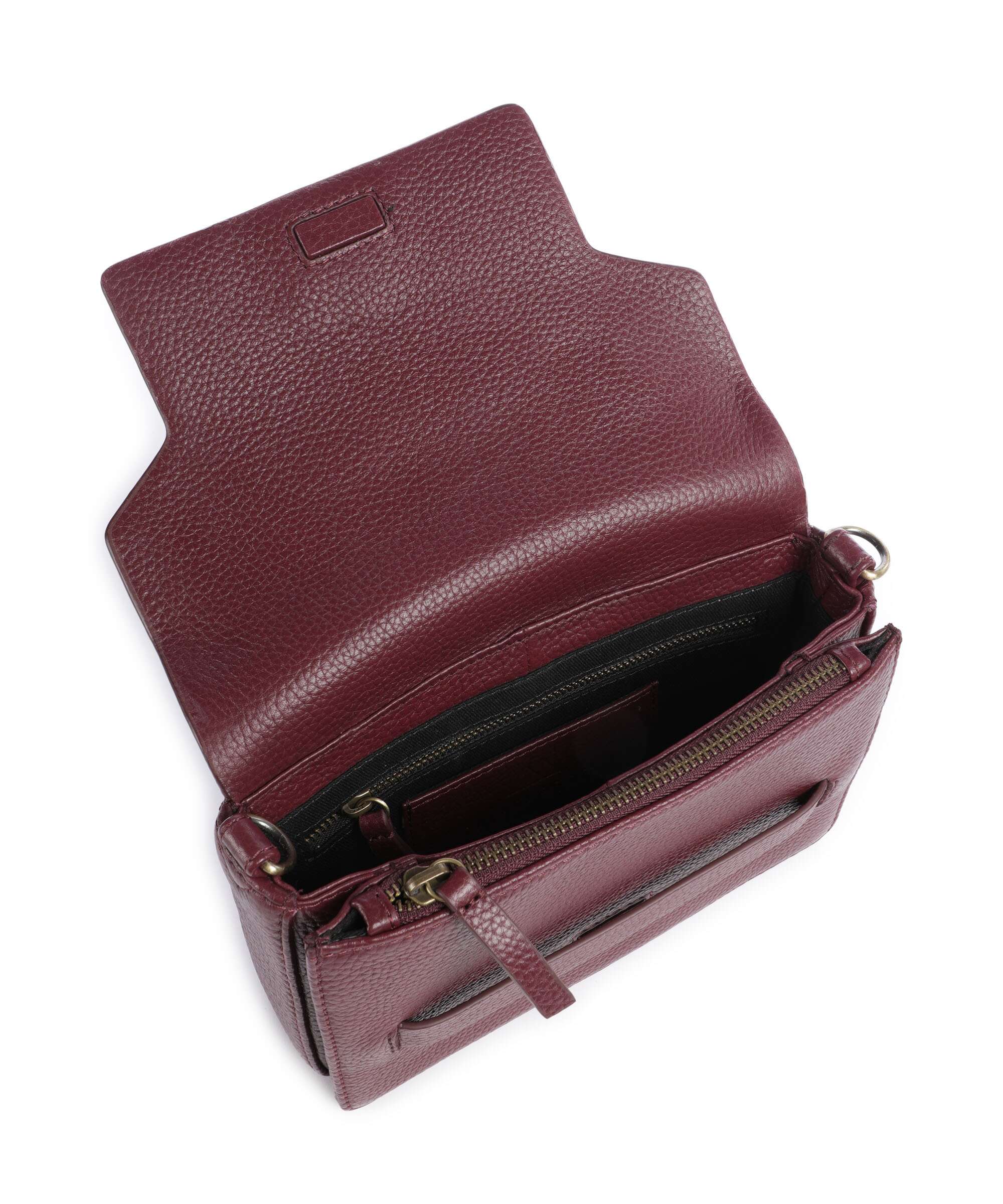 Markberg Vanya Crossbody tas burgundy/gold - Image 6