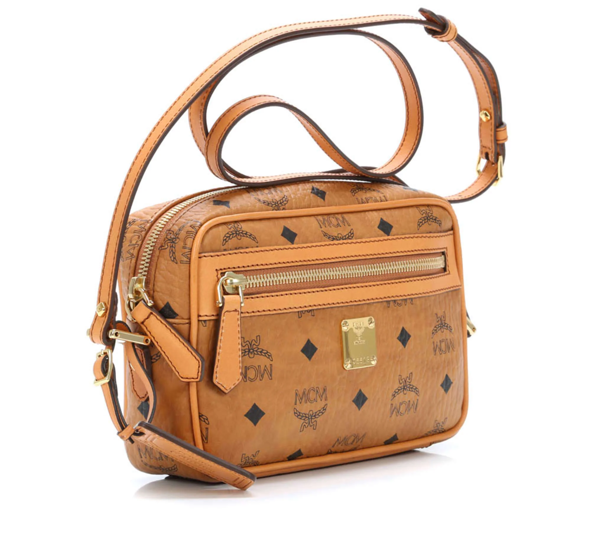 MCM Schoudertas cognac - Image 2