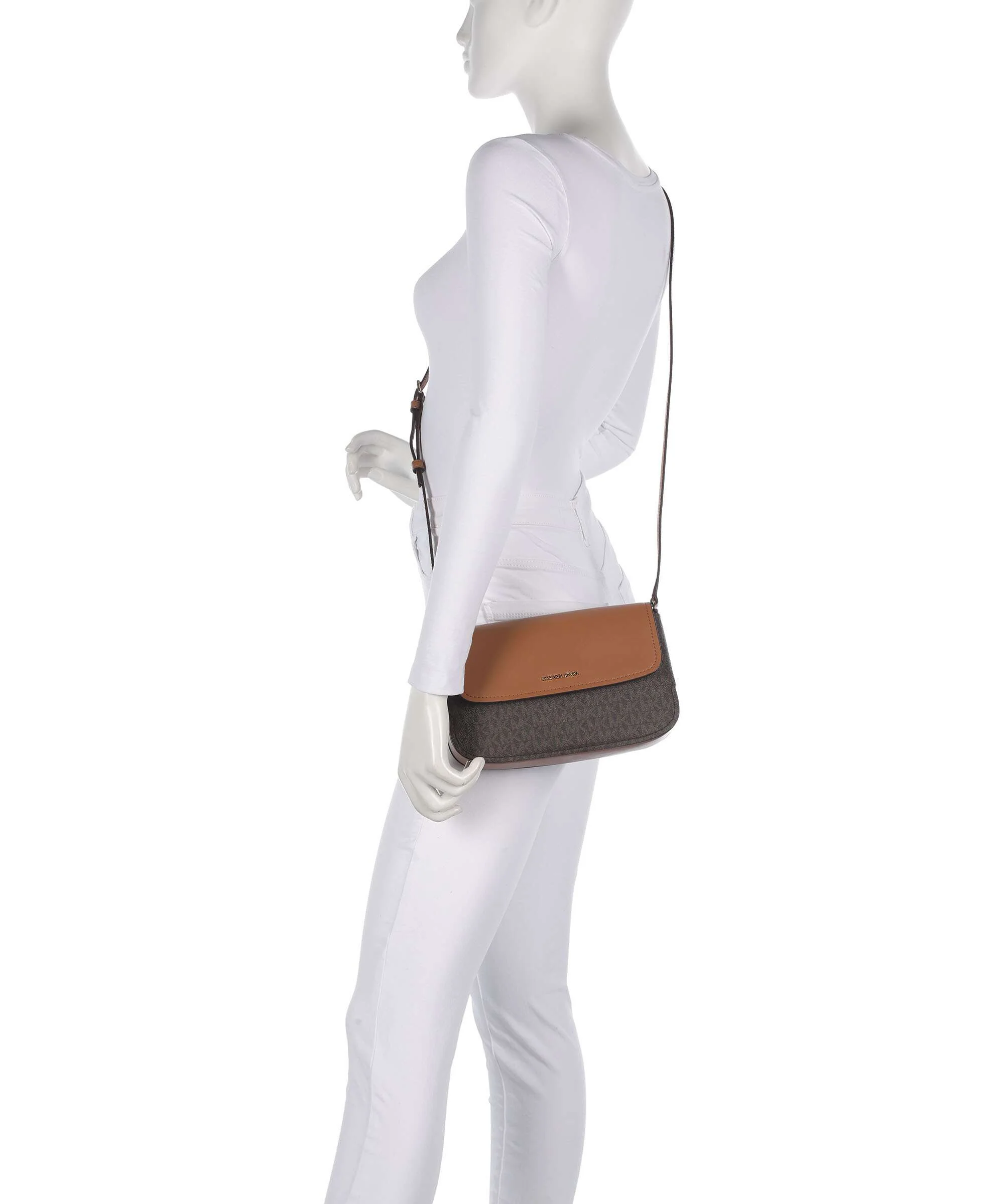 Michael Kors Alice Small Crossbody tas brown/acorn - Image 3