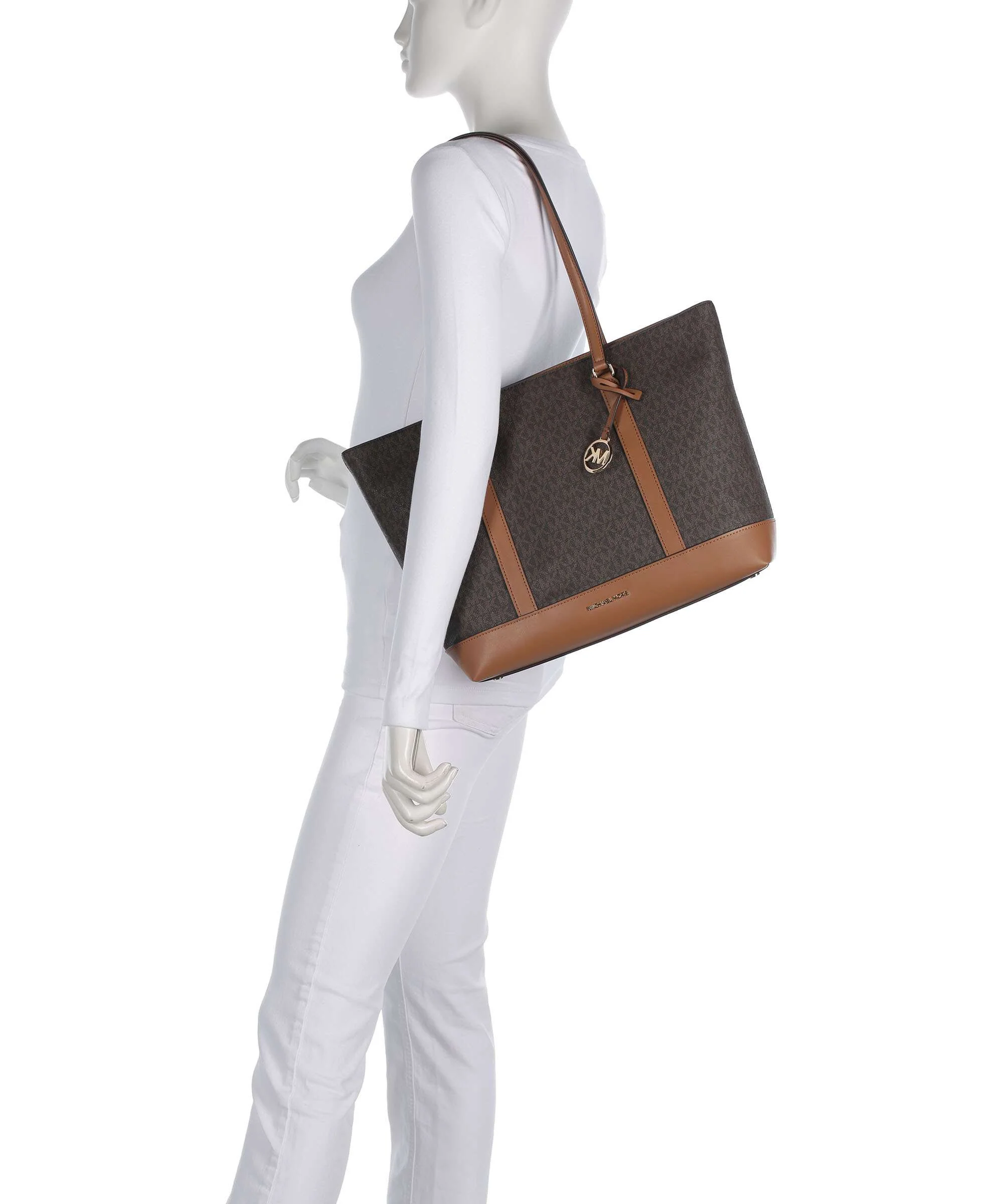Michael Kors Andie Medium Boodschappentas brown/acorn - Image 3