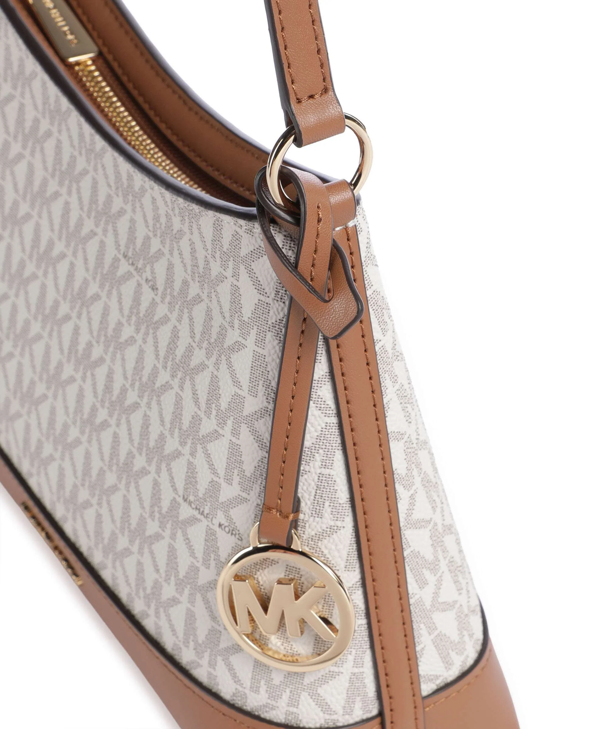 Michael Kors Andie Small Crossbody tas vanilla/acrn - Image 4