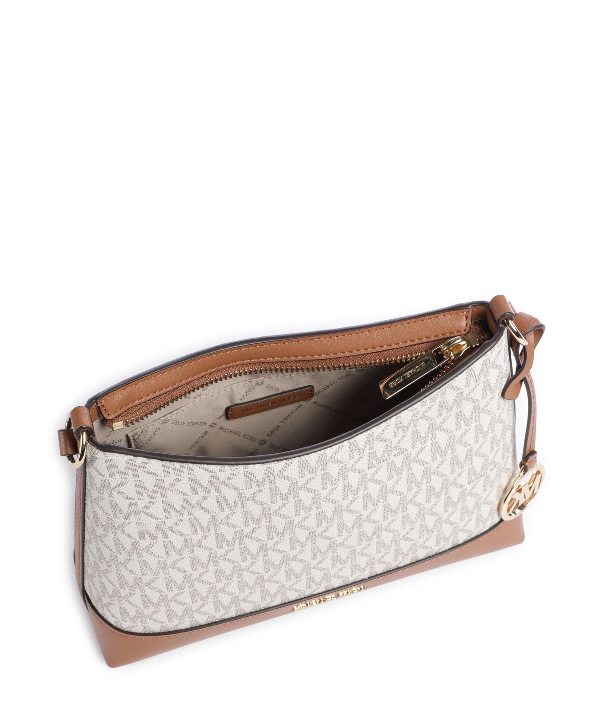 Michael Kors Andie Small Crossbody tas vanilla/acrn - Image 6