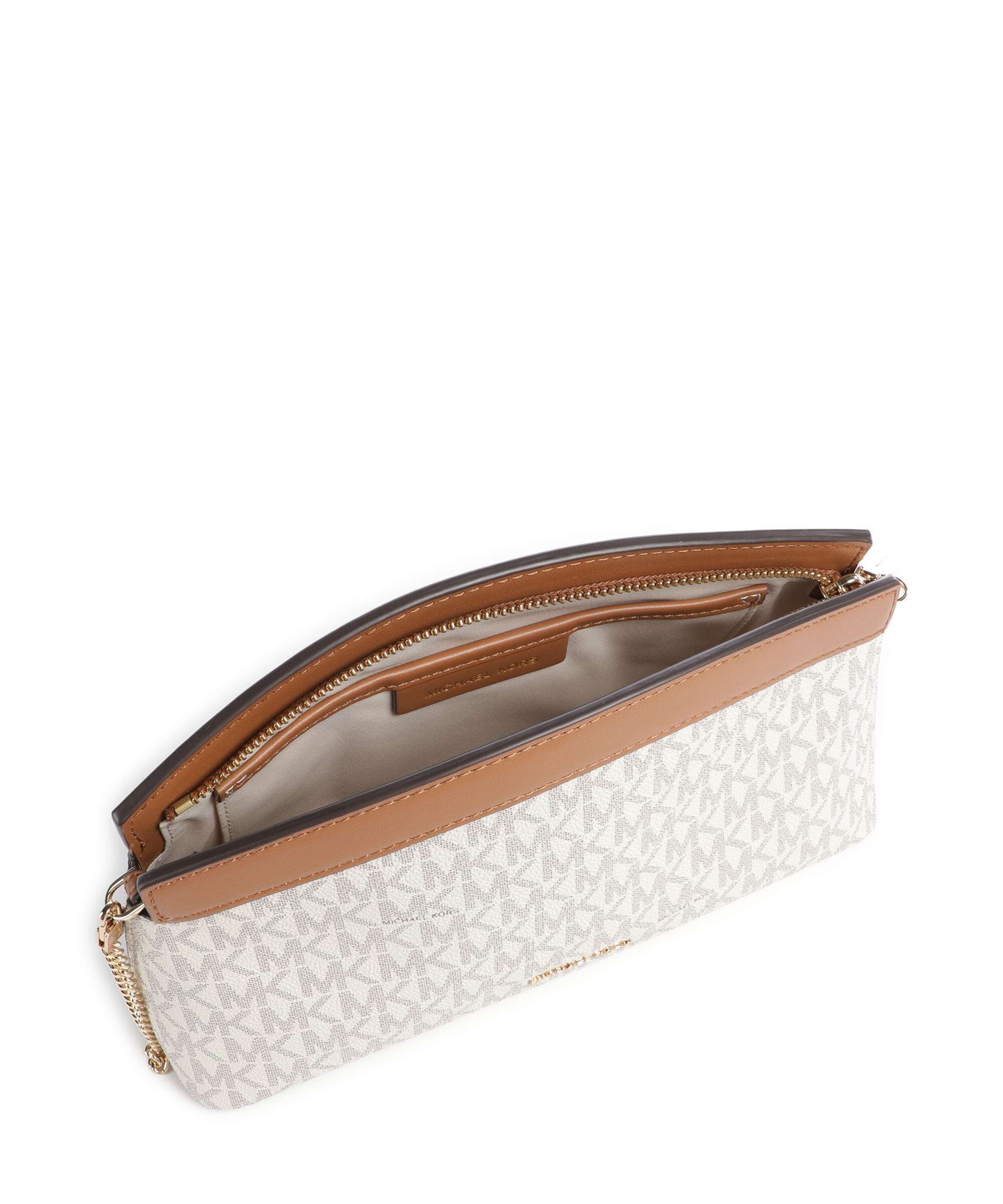 Michael Kors Athena Small Schoudertas vanilla/acorn - Image 6