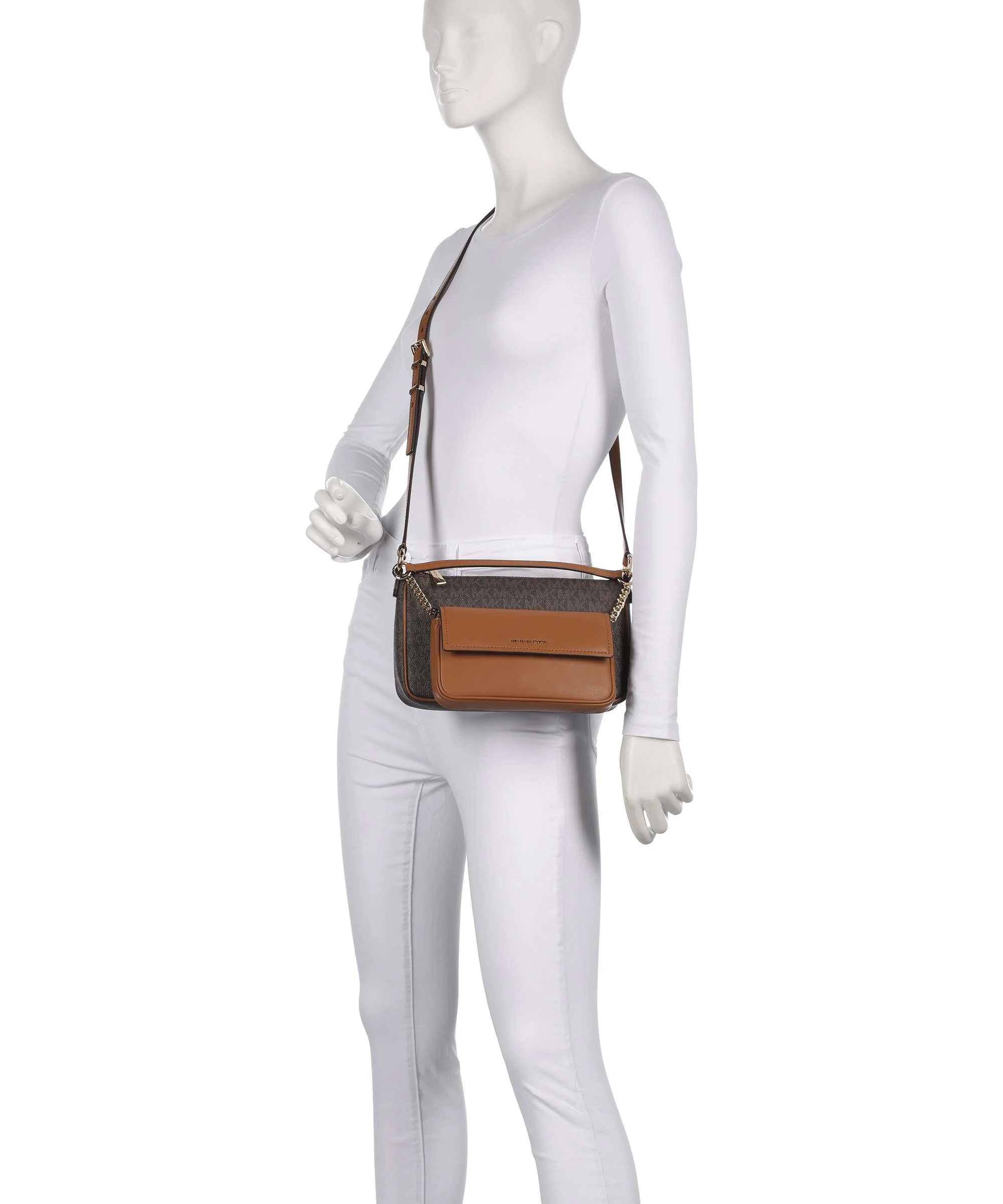 Michael Kors Bryant 5 in 1 Crossbody tas brown/acorn - Image 3