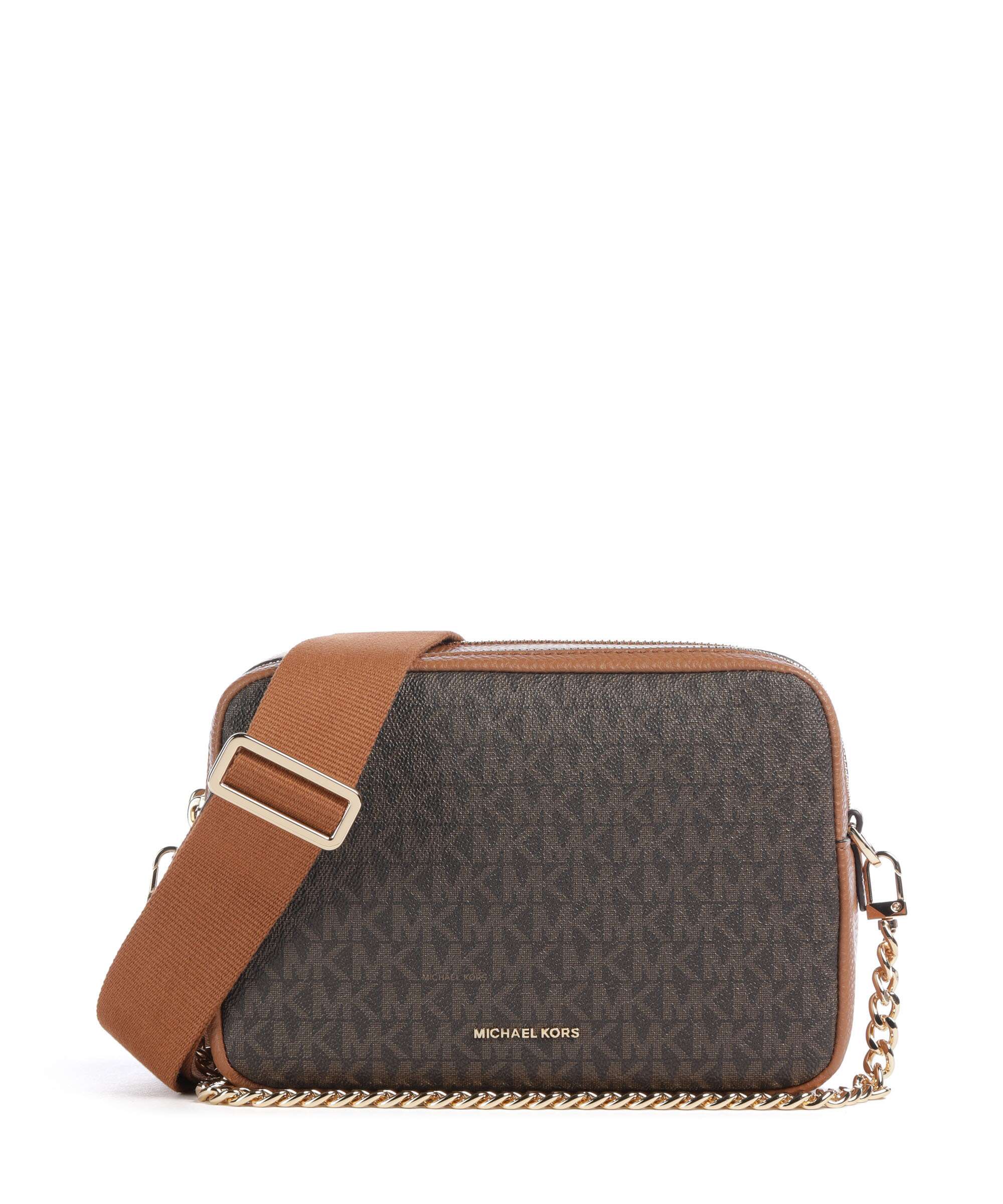 Michael Kors Bryant Medium Crossbody tas brown/acorn