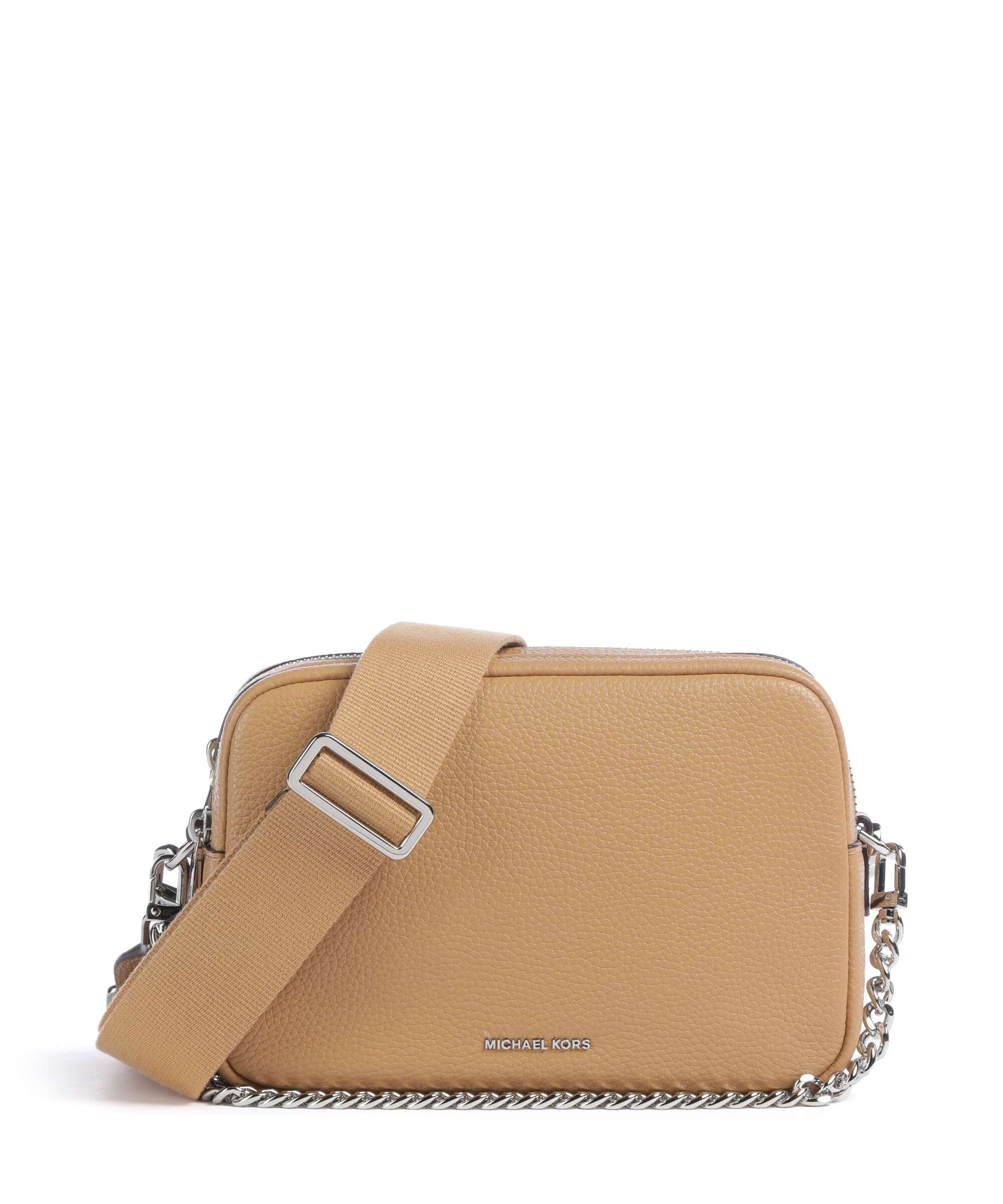Michael Kors Bryant Medium Crossbody tas peanut