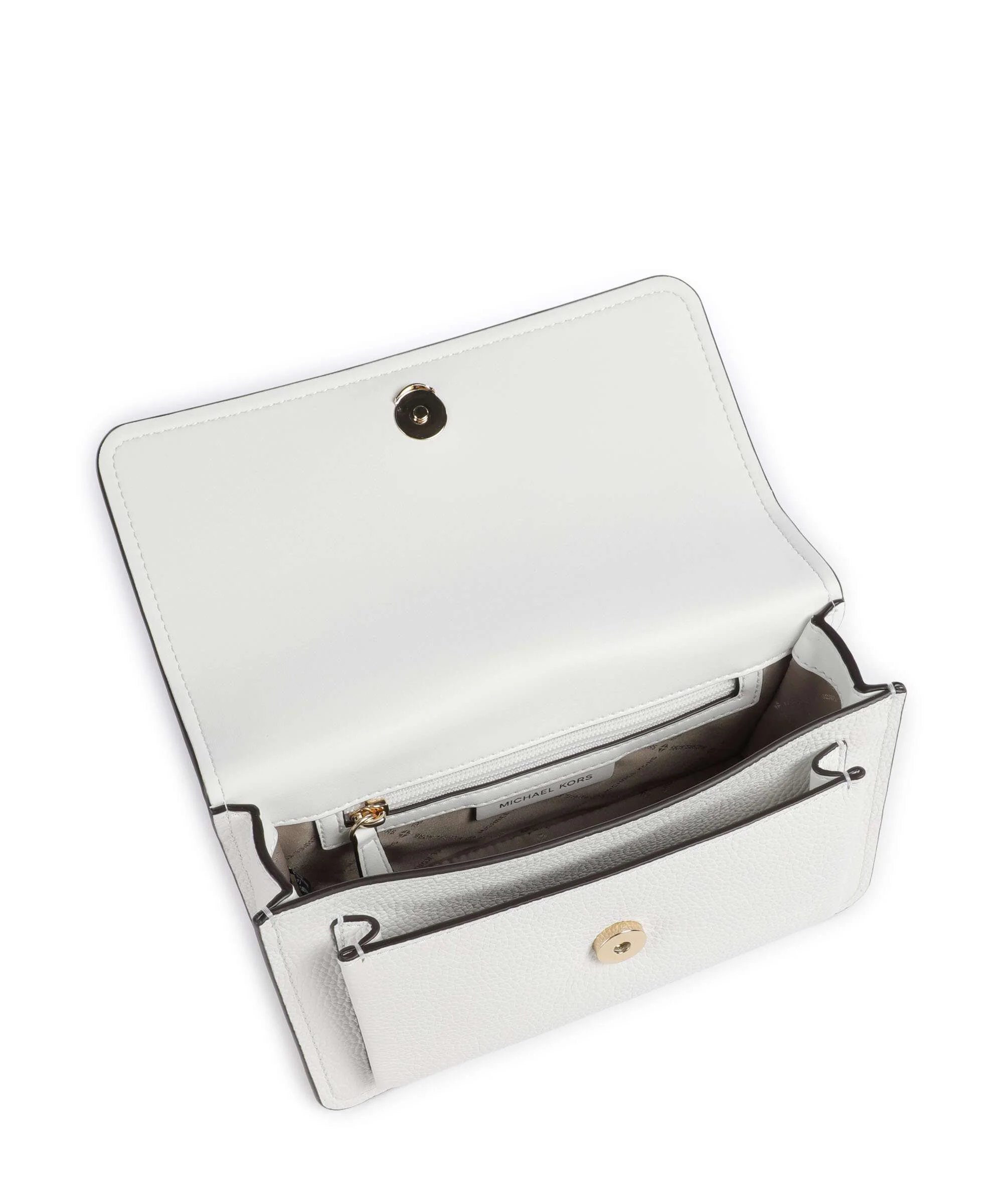 Michael Kors Claire Large Schoudertas optic white - Image 7