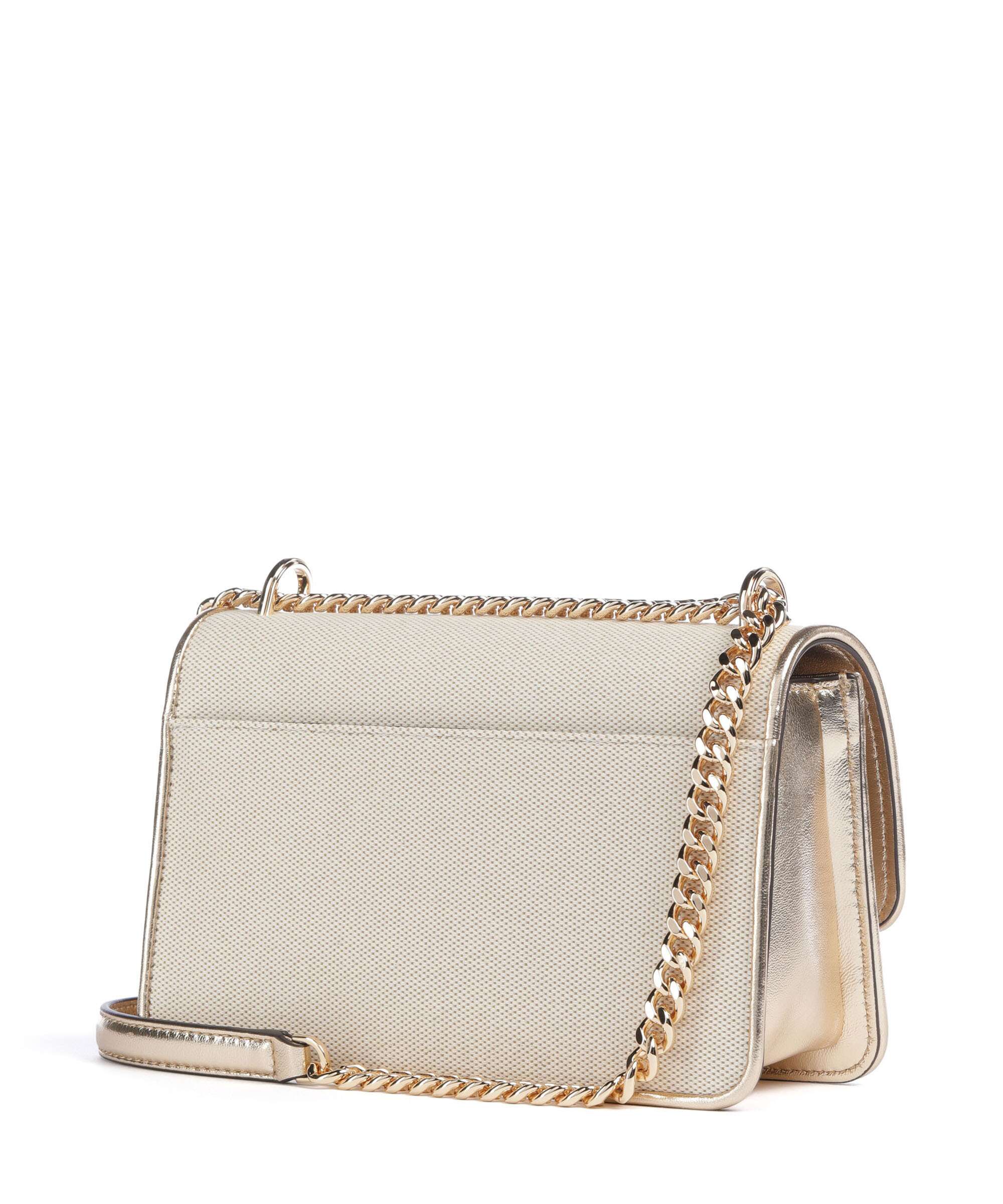 Michael Kors Claire Schoudertas pale gold - Image 2