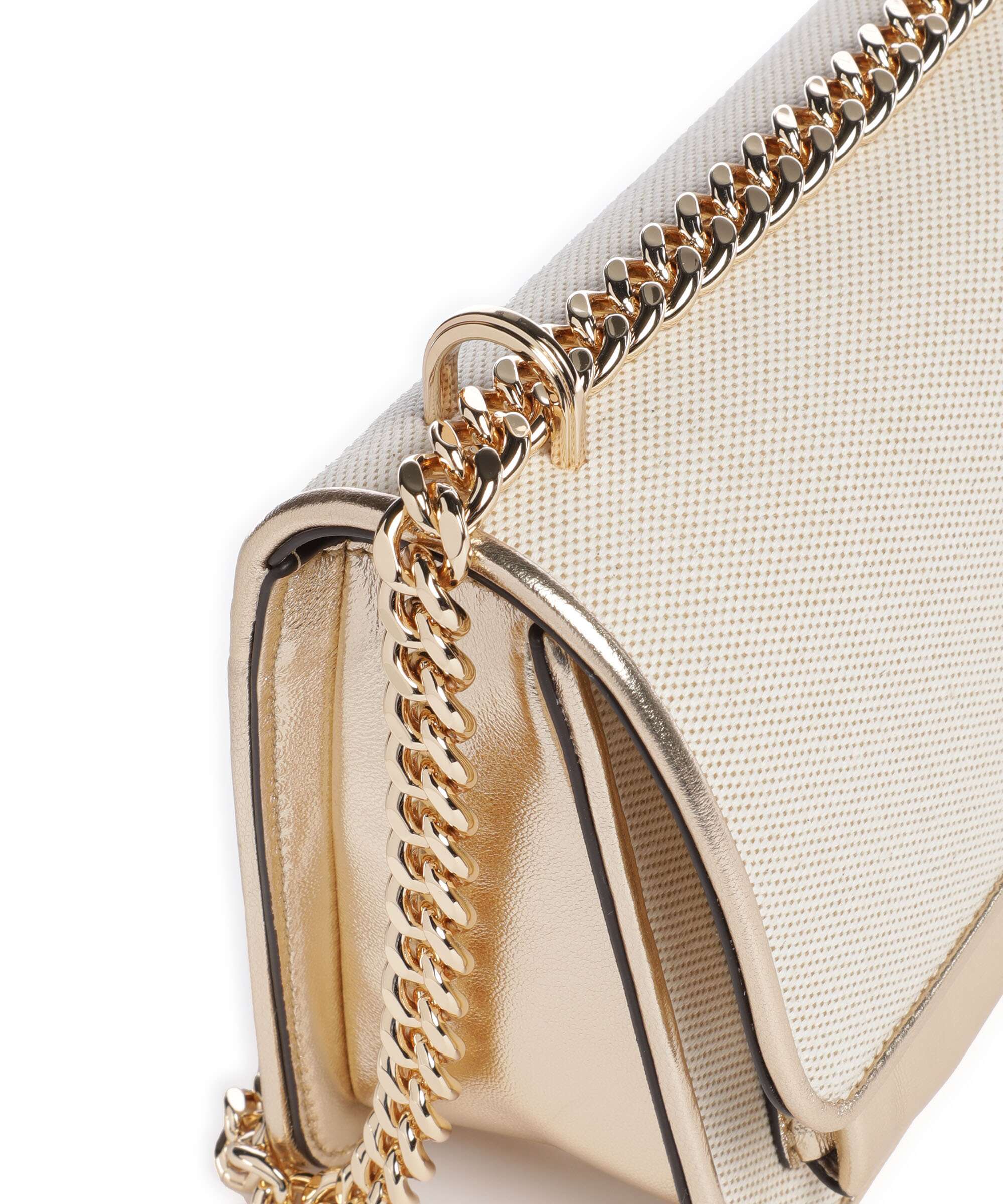 Michael Kors Claire Schoudertas pale gold - Image 5