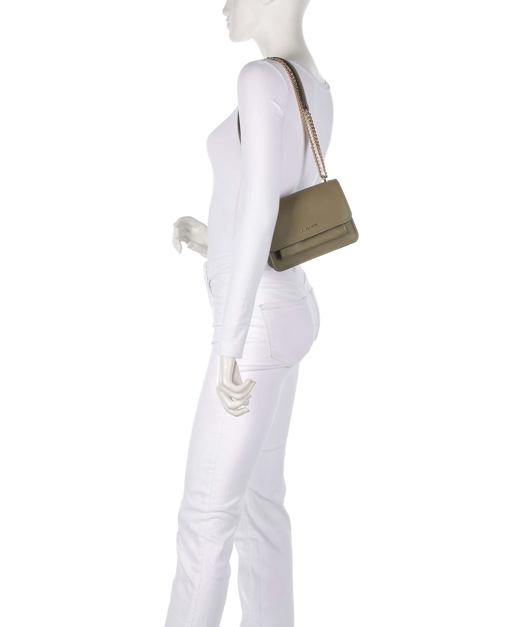 Michael Kors Claire Small Schoudertas safari green - Image 3
