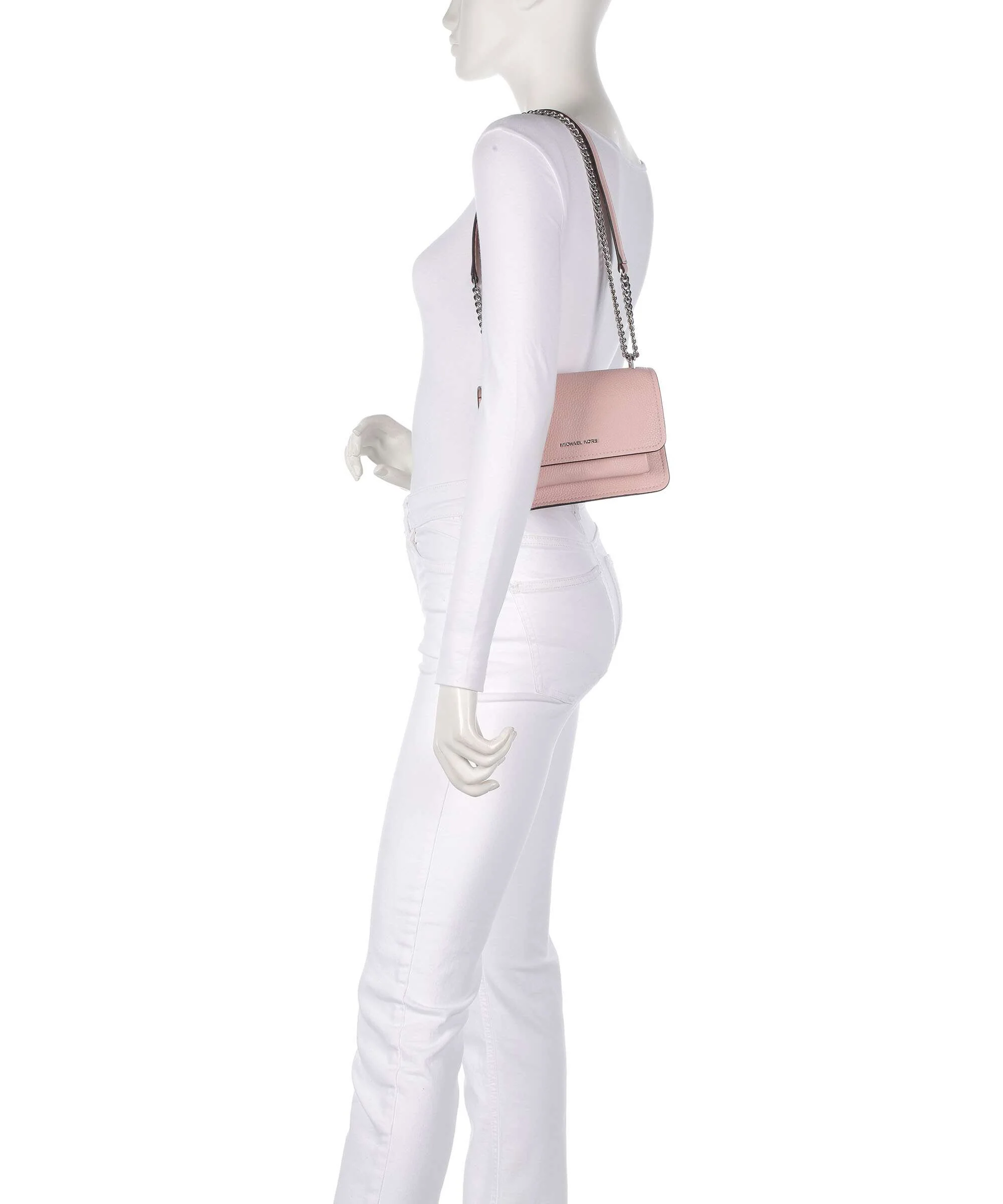 Michael Kors Claire Small Schoudertas smokey rose - Image 3