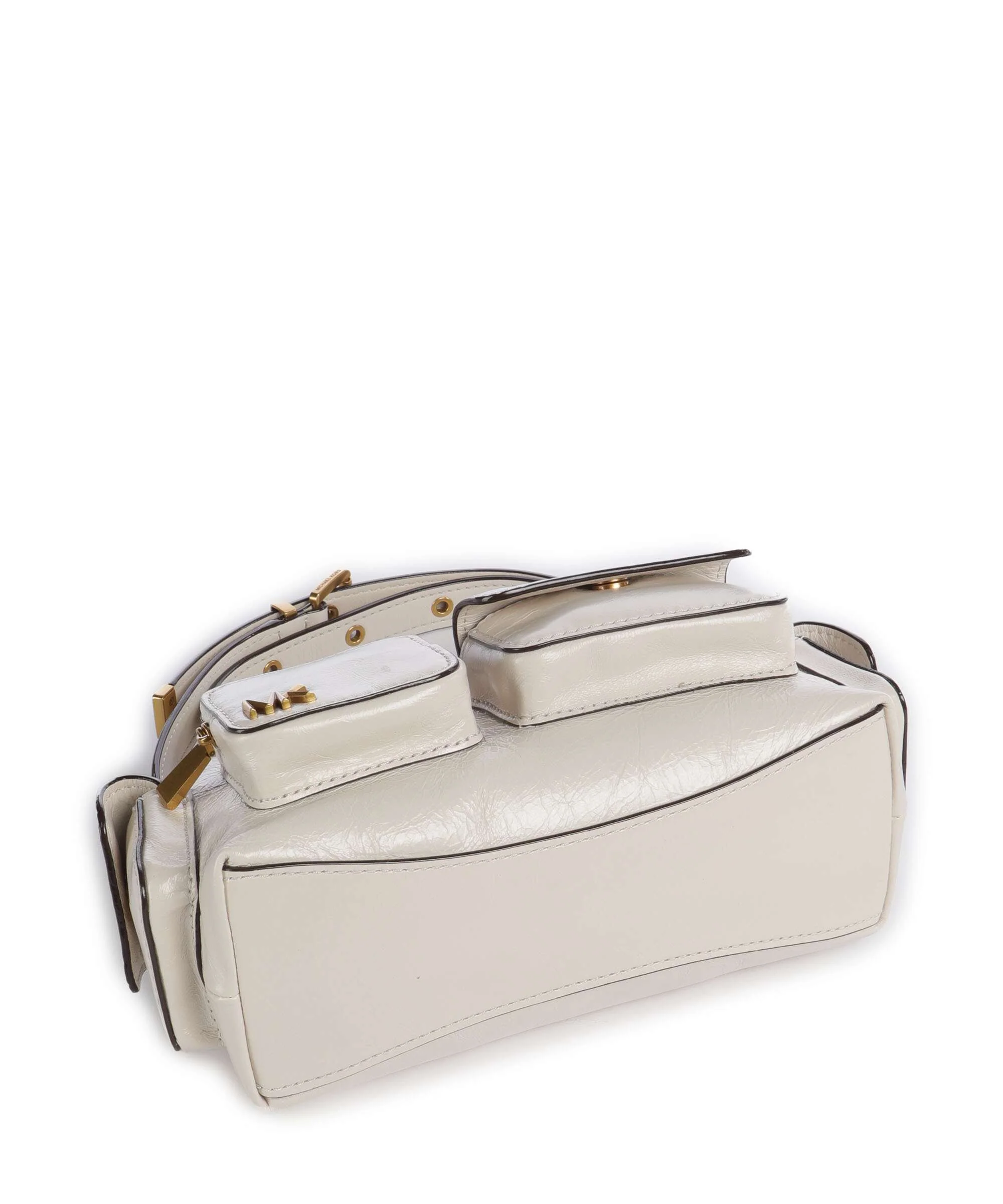 Michael Kors Dakota Small Crossbody tas light cream - Image 5