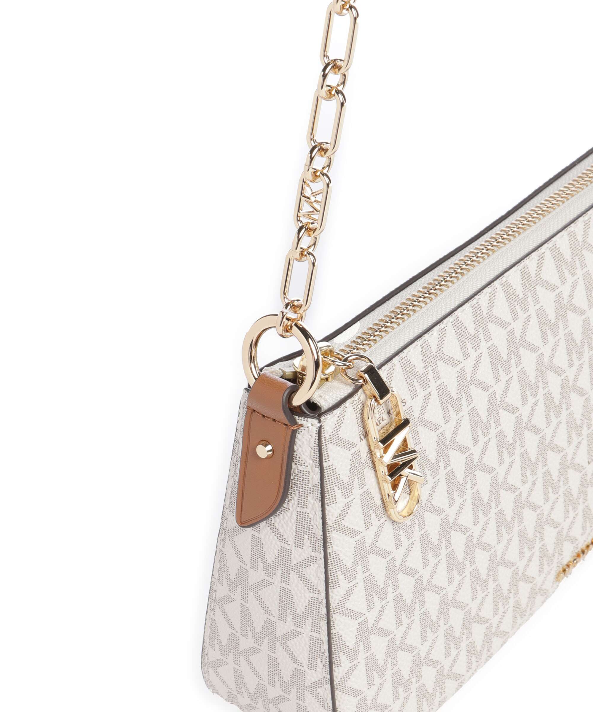 Michael Kors Empire Medium Schoudertas vanilla/acrn - Image 4