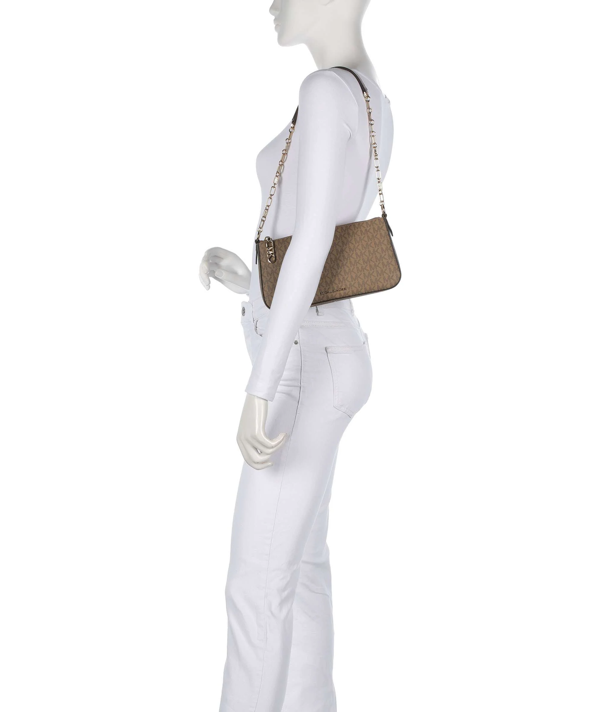 Michael Kors Empire Medium Schoudertas husk - Image 3