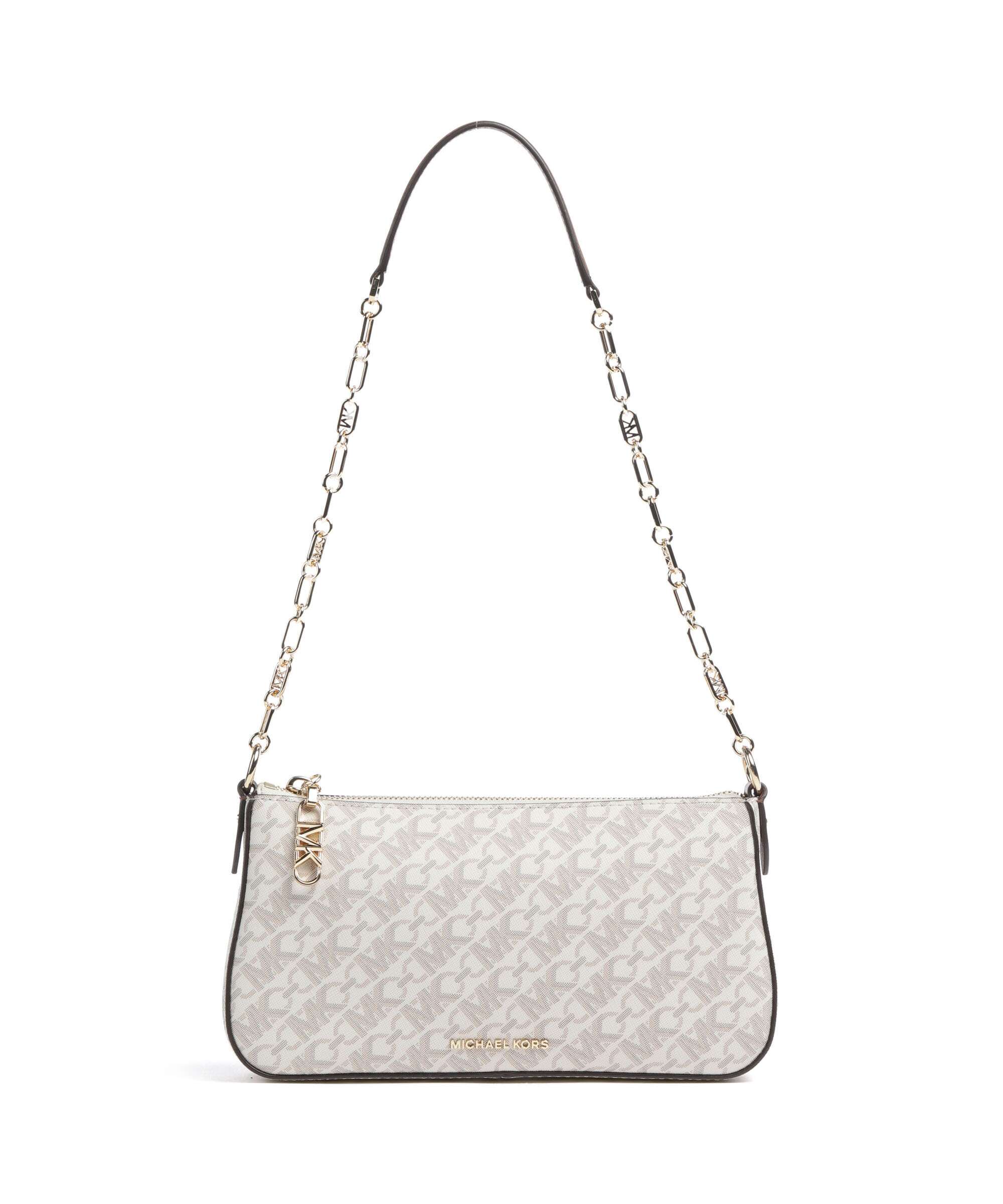 Michael Kors Empire Schoudertas vanilla/luggage
