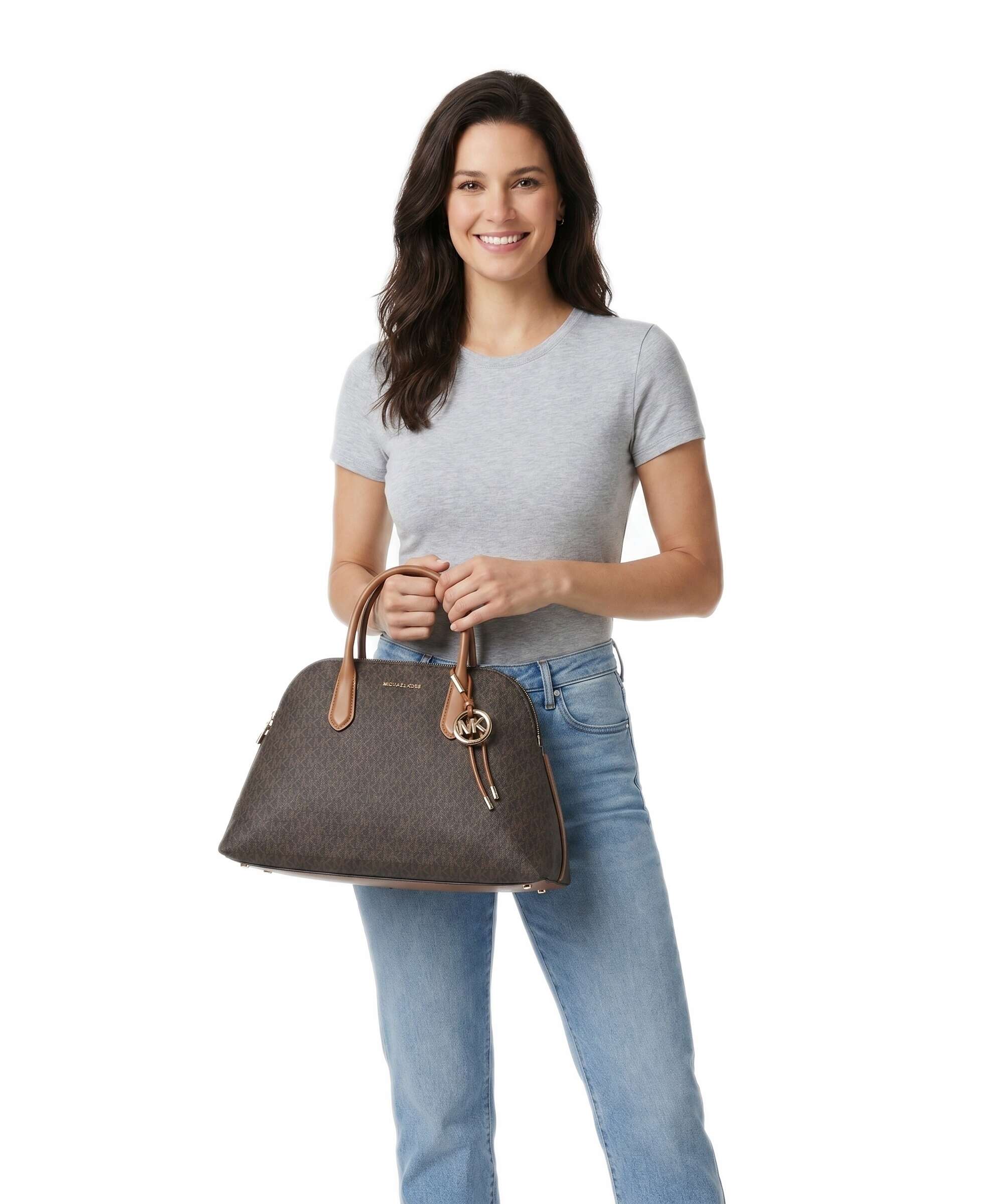 Michael Kors Freddie Large Handtas brown/acorn - Image 3