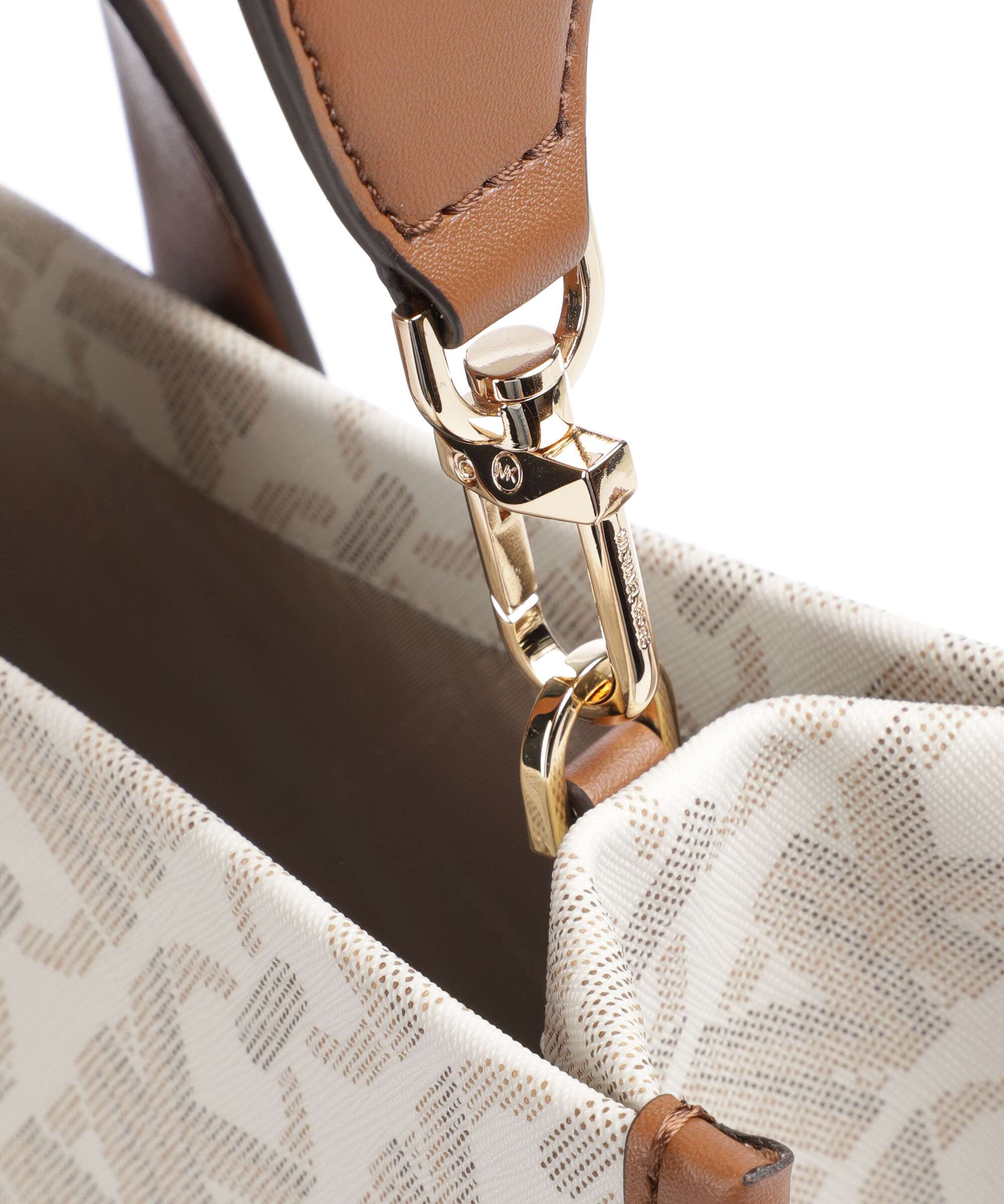 Michael Kors Gigi Handtas vanilla/luggage - Image 4