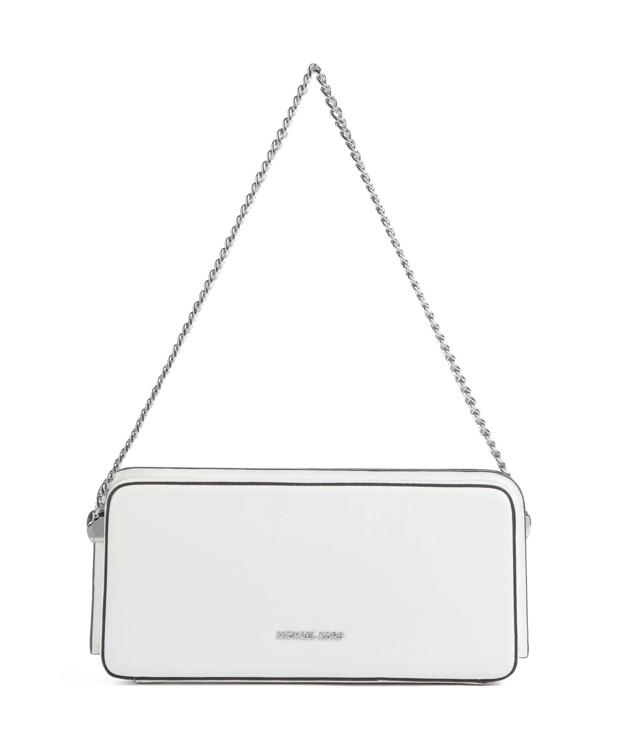 Michael Kors Goldie Schoudertas optic white