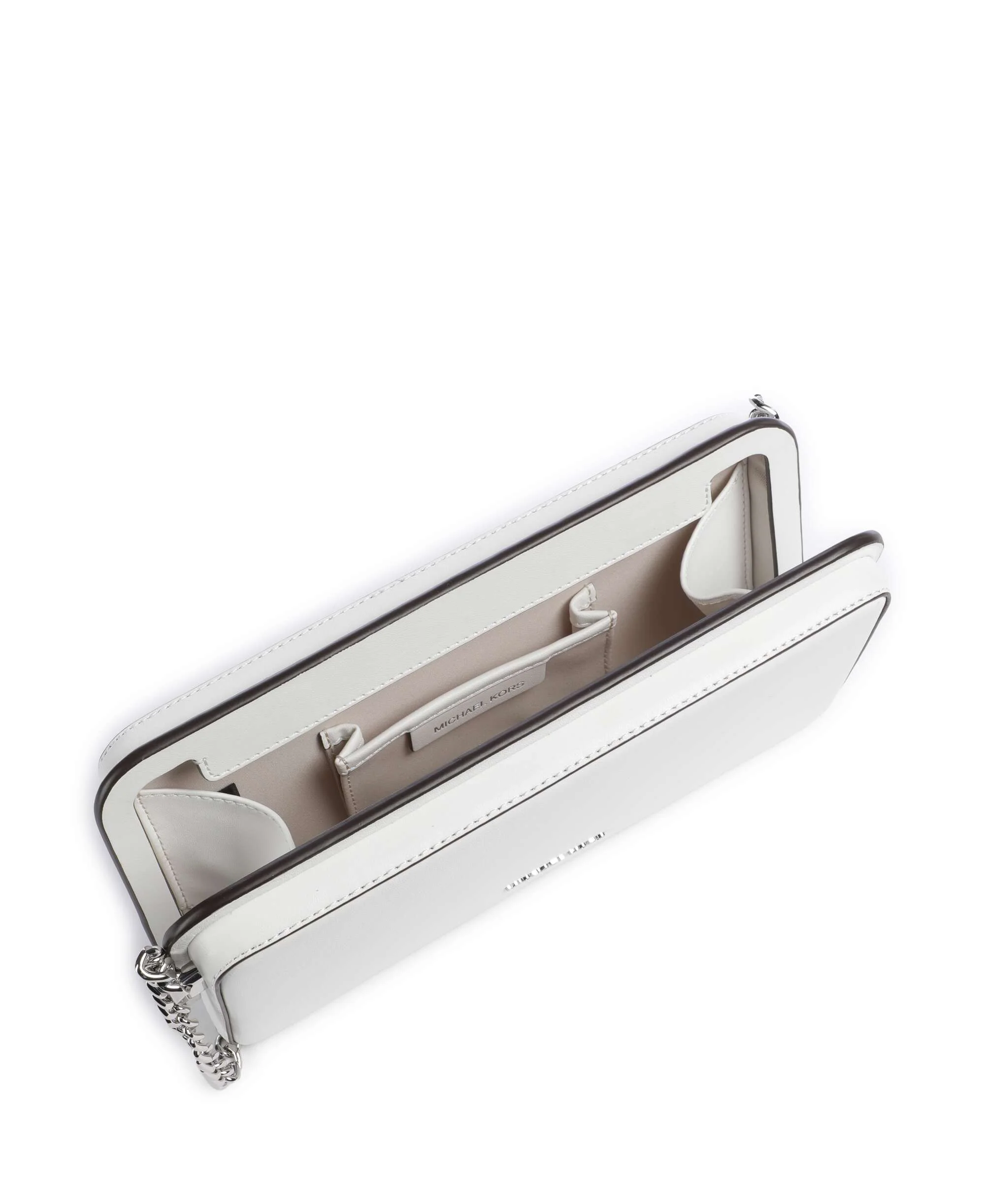 Michael Kors Goldie Schoudertas optic white - Image 5