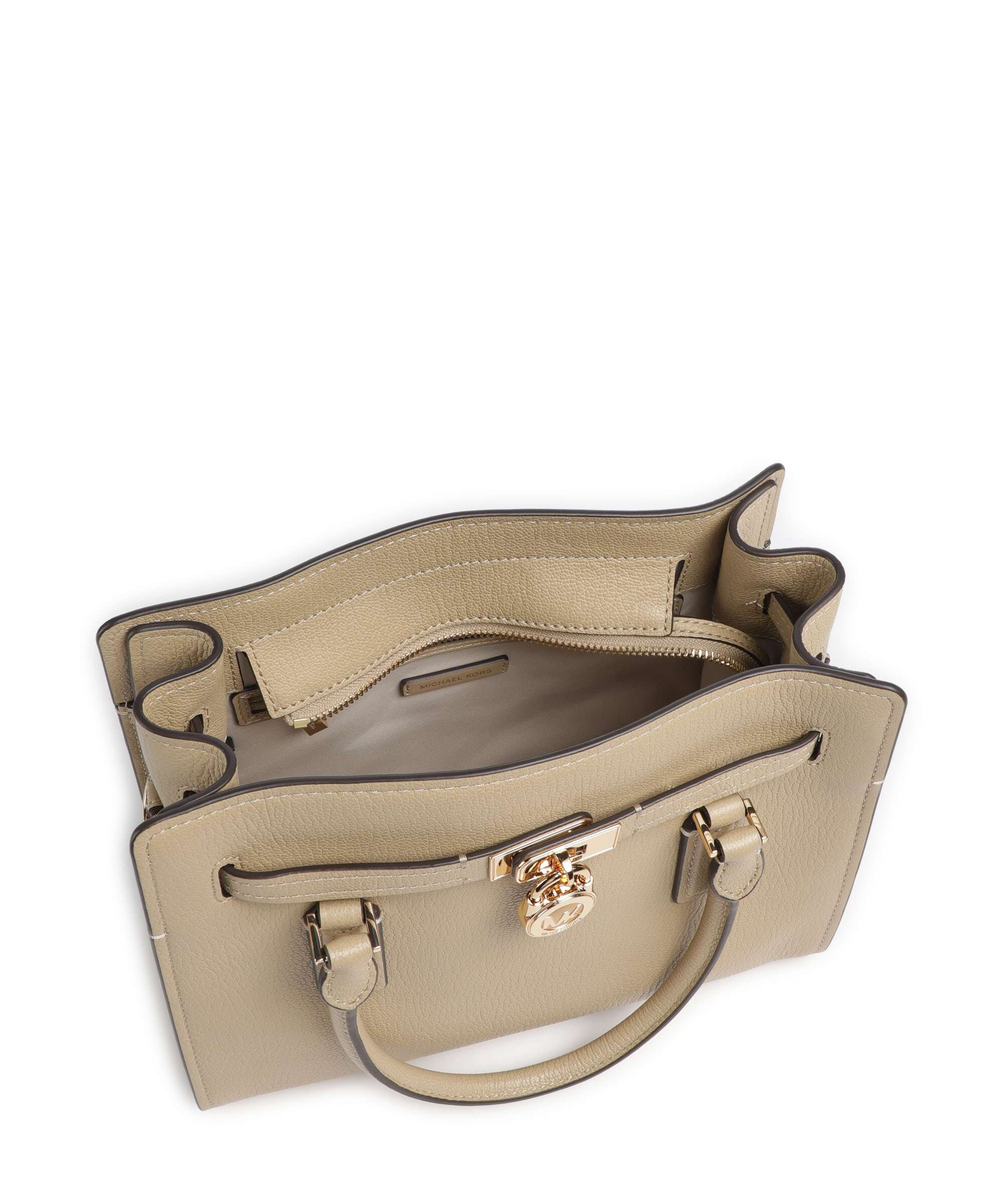Michael Kors Hamilton Moderne Small Handtas khaki - Image 6