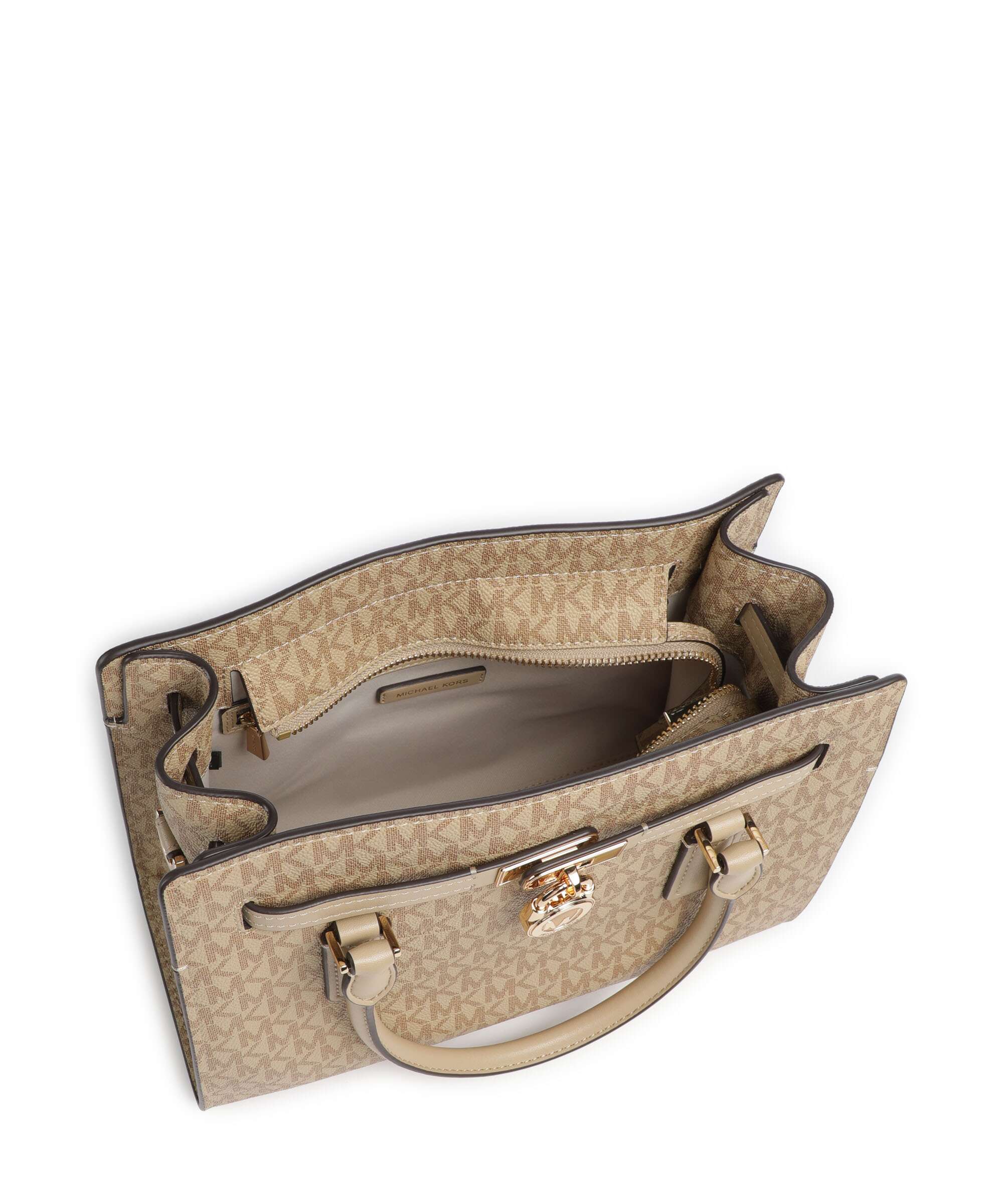 Michael Kors Hamilton Moderne Small Handtas khaki - Image 6