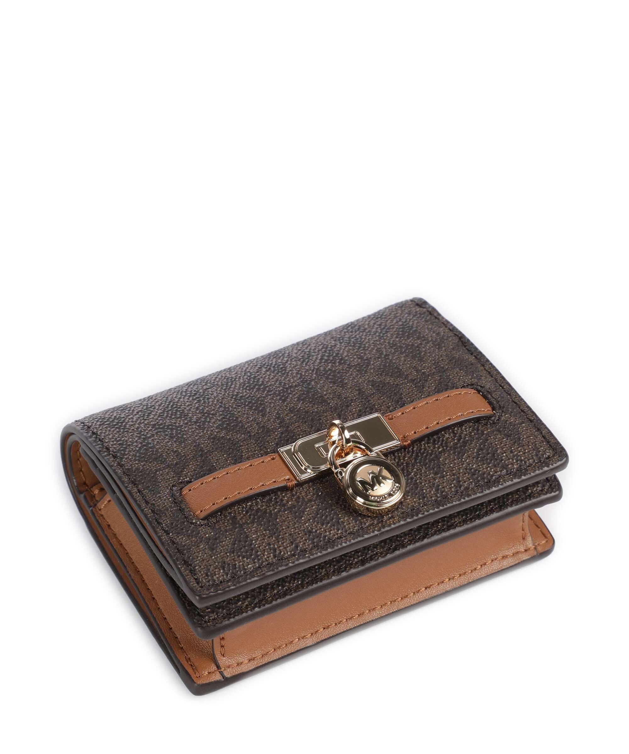 Michael Kors Hamilton Moderne Small Portemonnee brown/acorn - Image 4