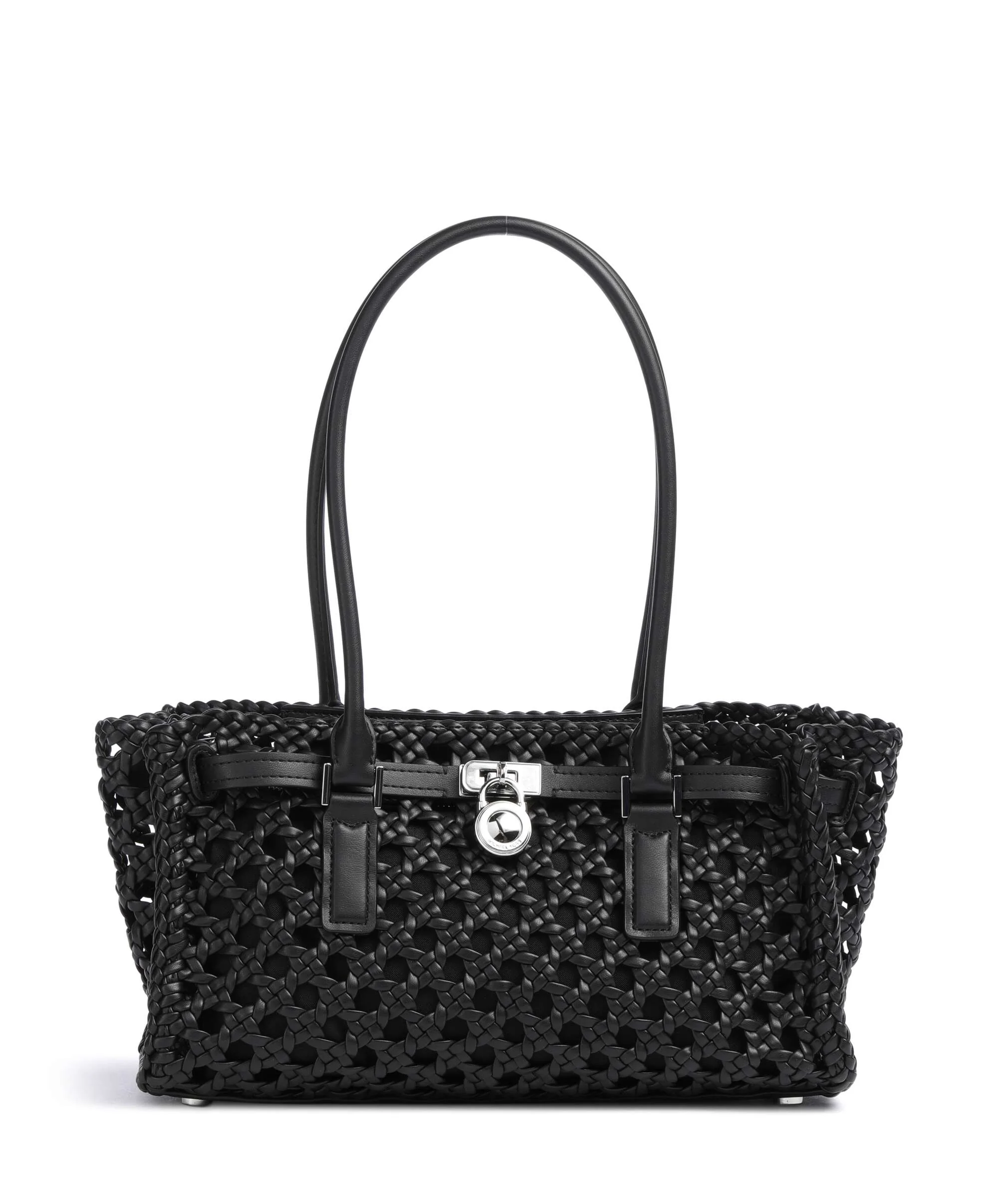 Michael Kors Hamilton Moderne Small Schoudertas black