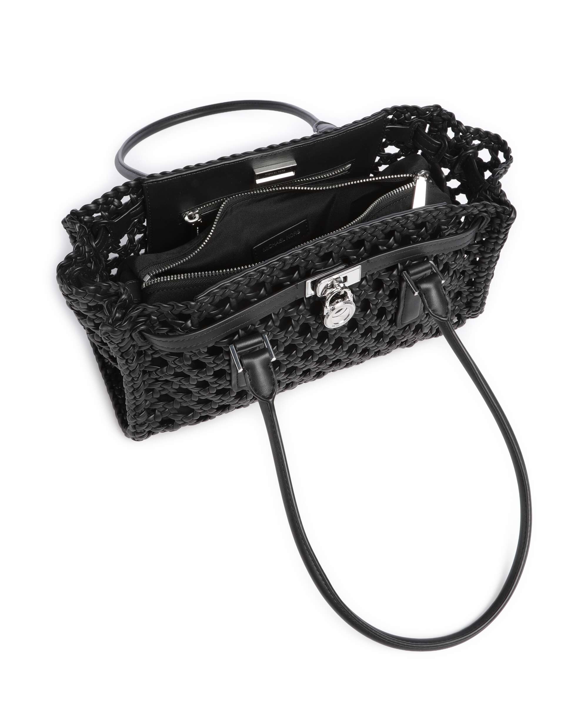 Michael Kors Hamilton Moderne Small Schoudertas black - Image 5