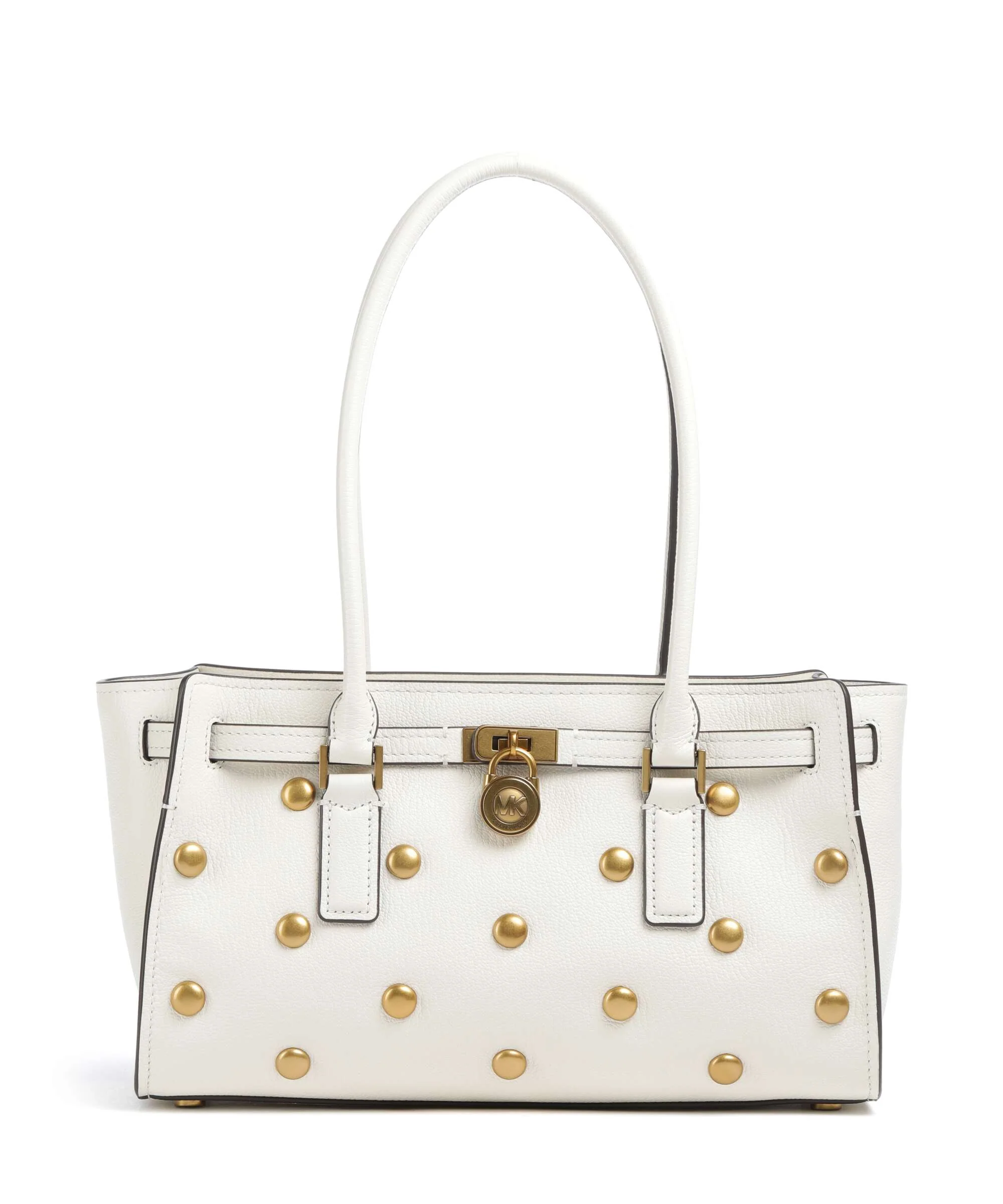 Michael Kors Hamilton Moderne Small Schoudertas eggshell