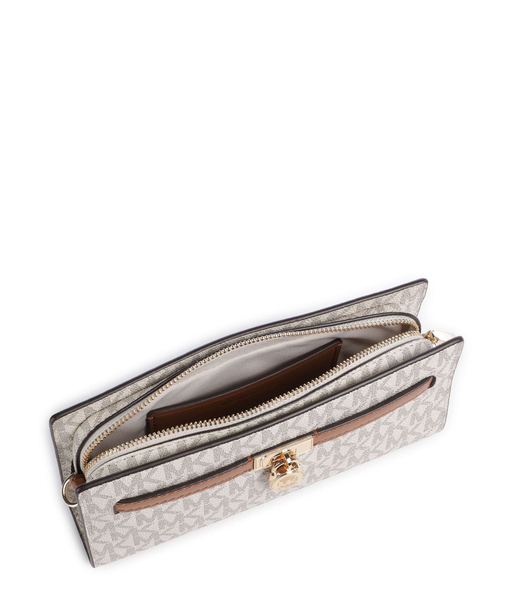 Michael Kors Hamilton Moderne XS Crossbody tas vanilla/acorn - Image 6