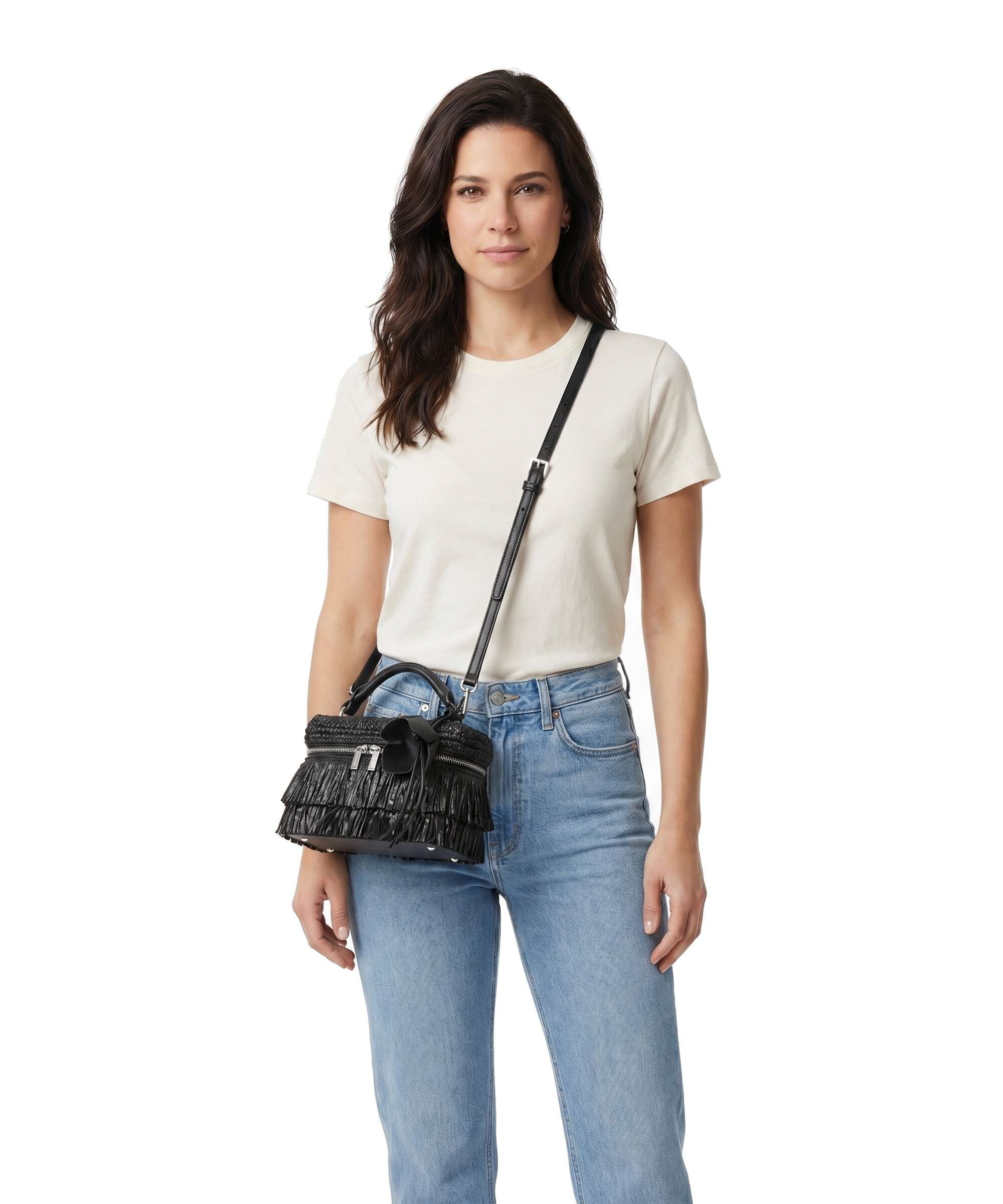 Michael Kors Jana XS Crossbody tas black/black - Image 3