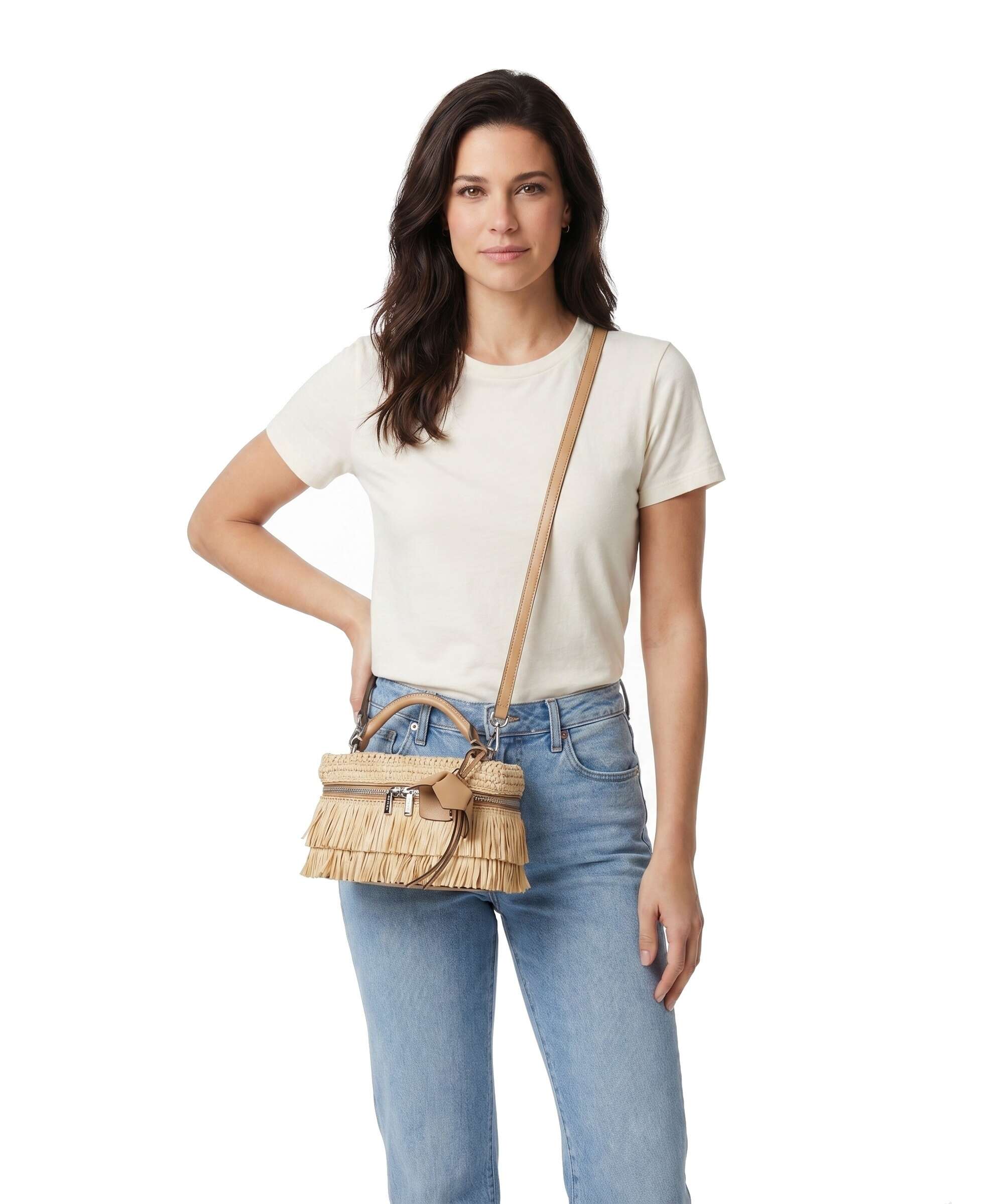 Michael Kors Jana XS Crossbody tas peanut - Image 3