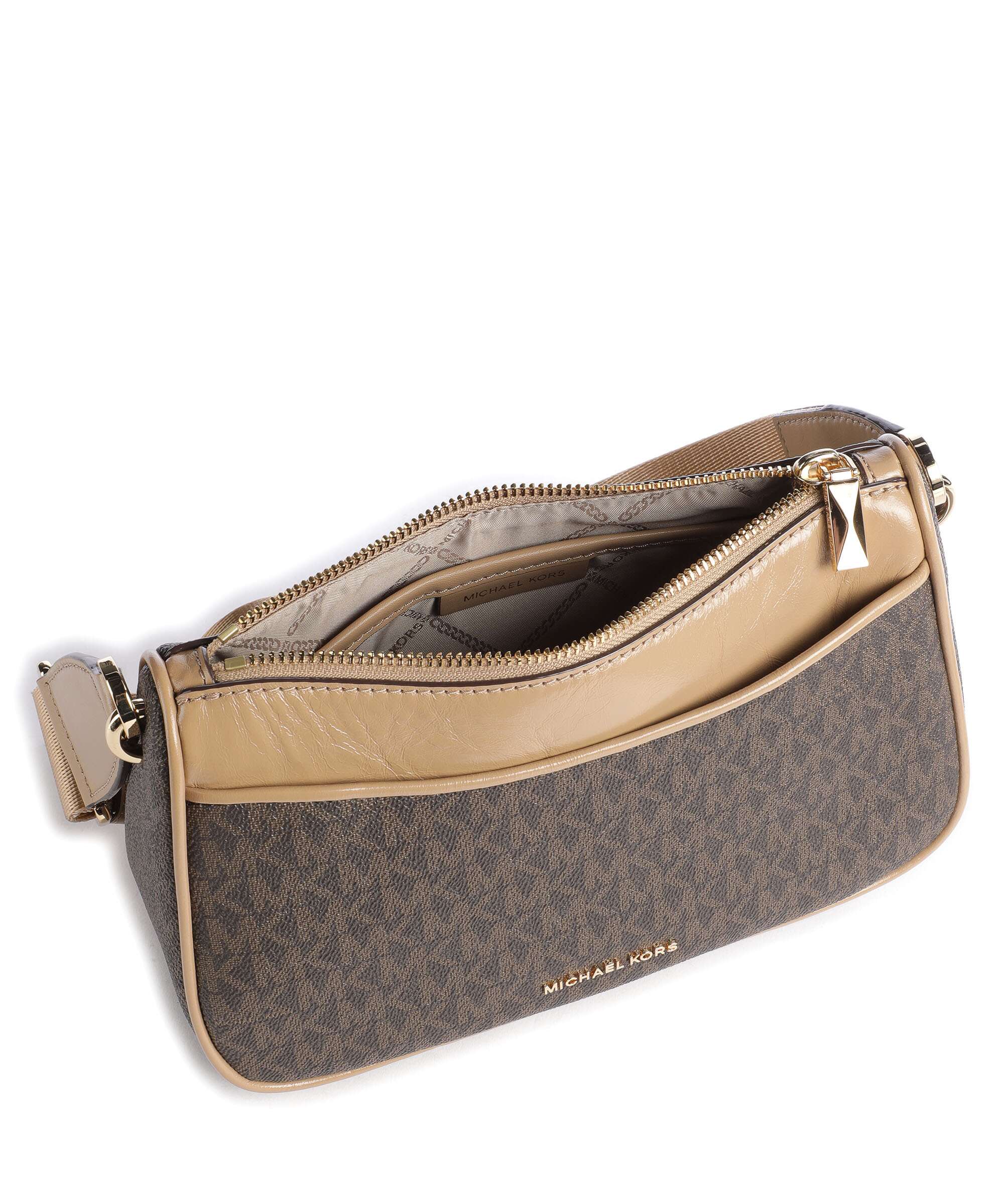 Michael Kors Jet Set Crossbody tas camel - Image 6