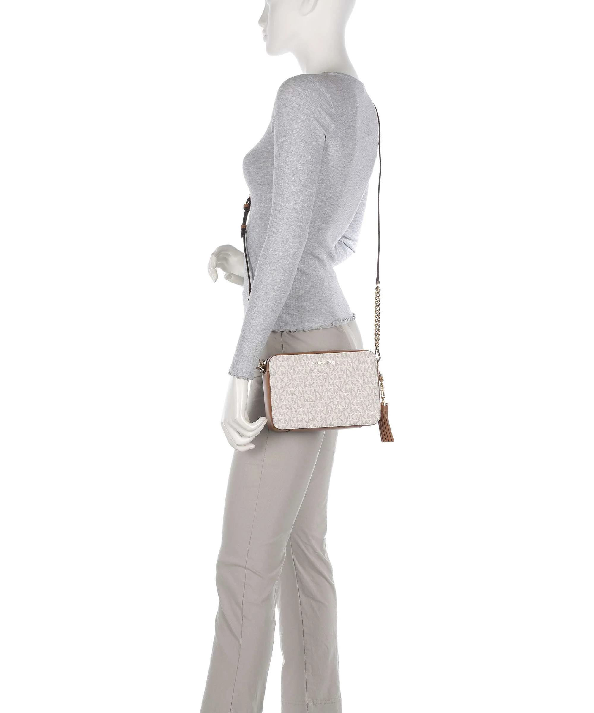 Michael Kors Jet Set Crossbody tas vanilla - Image 3