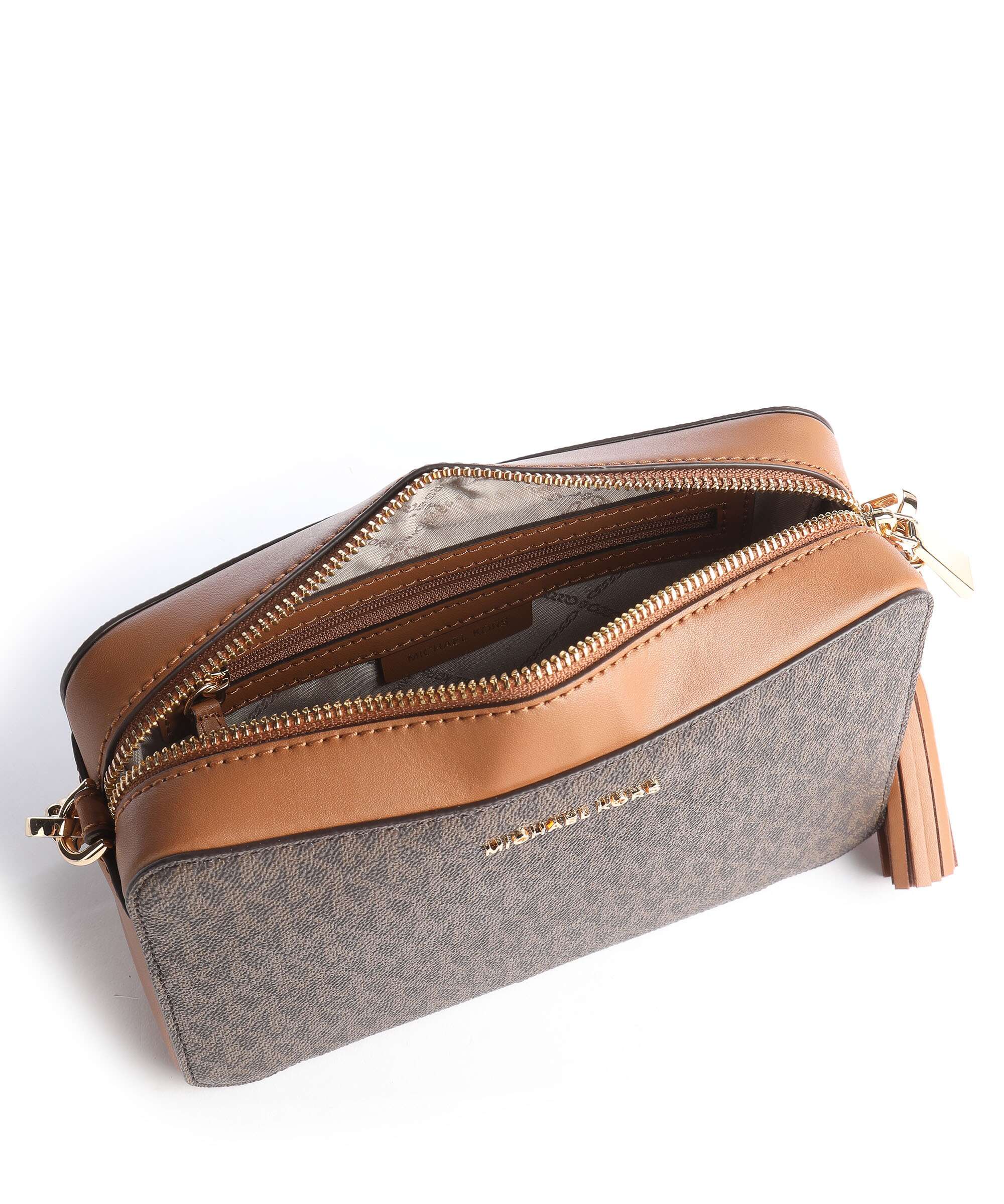 Michael Kors Jet Set Crossbody tas brown - Image 5