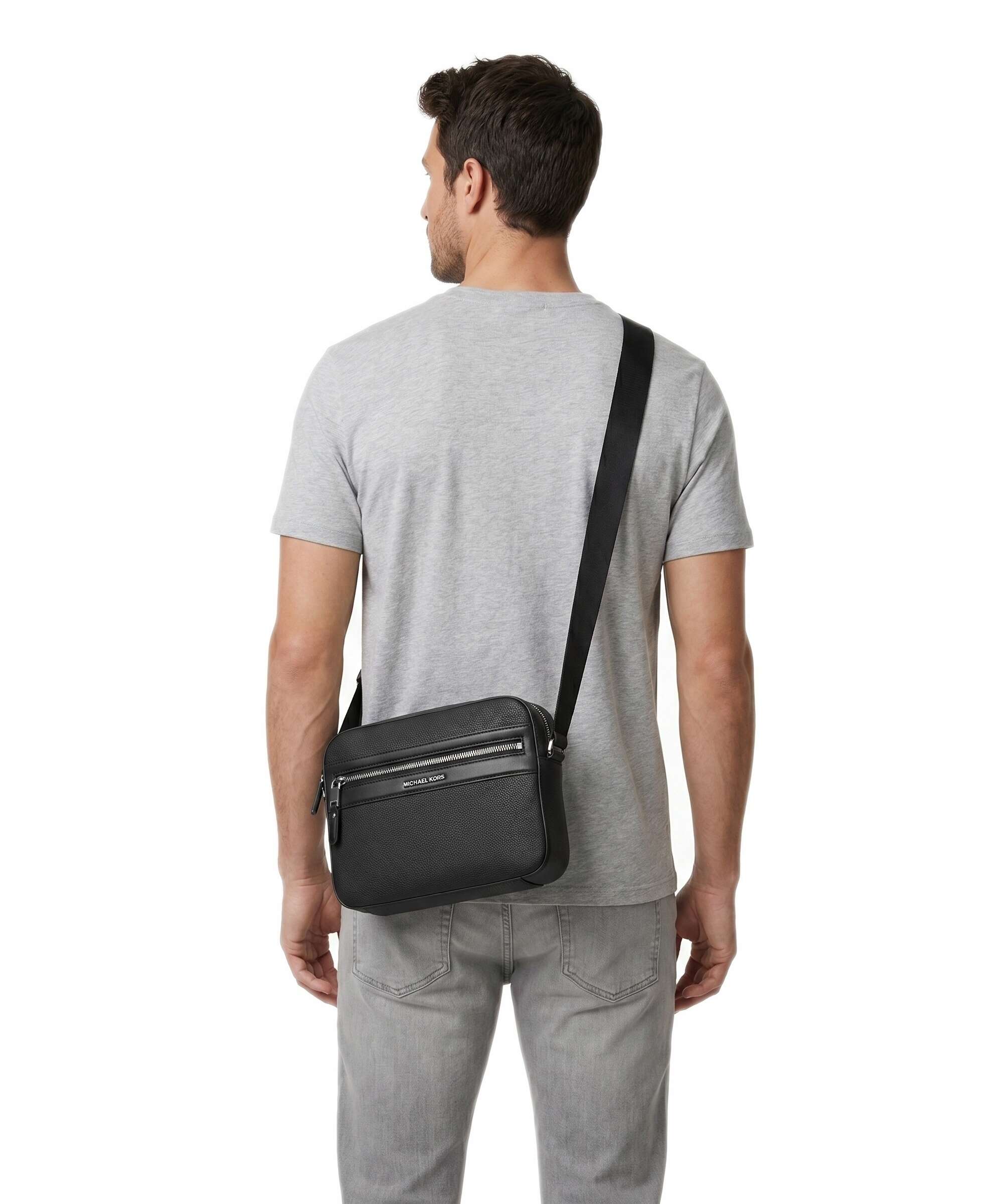 Michael Kors Jet Set Crossbody tas black - Image 3