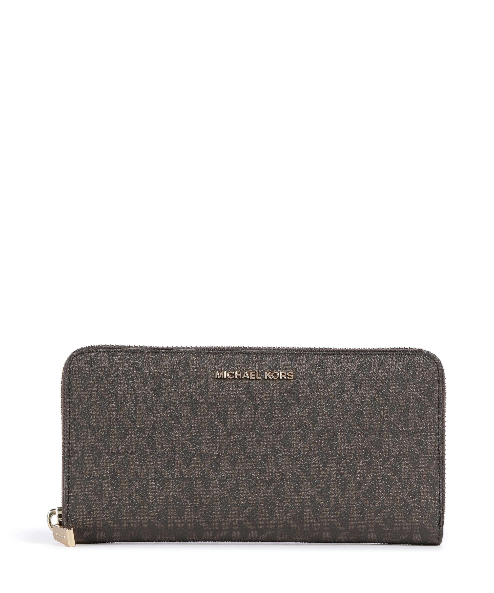 Michael Kors Jet Set Large Portemonnee brown/acorn