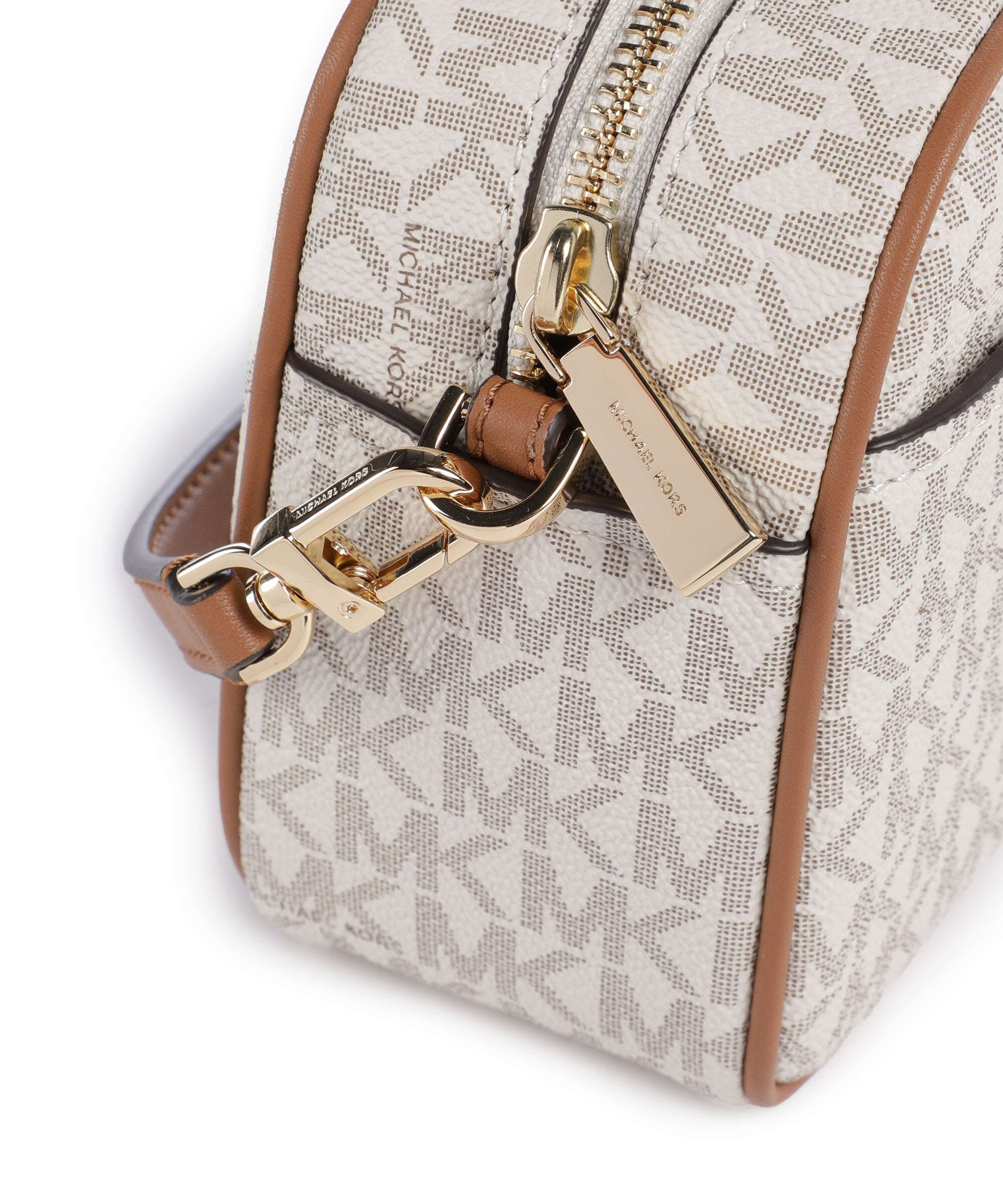 Michael Kors Jet Set Small Crossbody tas vanilla/acorn - Image 4