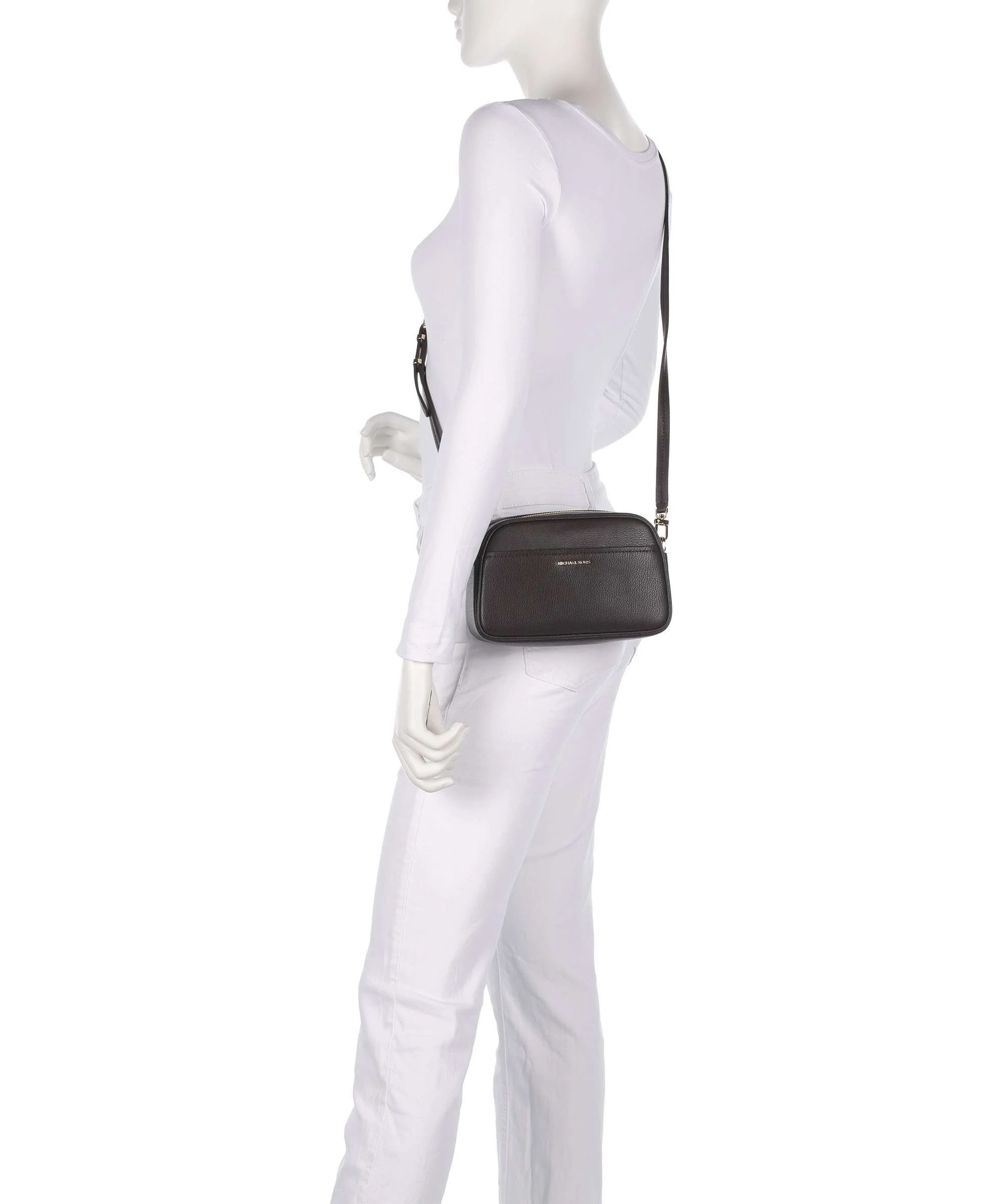Michael Kors Jet Set Small Crossbody tas chocolate - Image 3