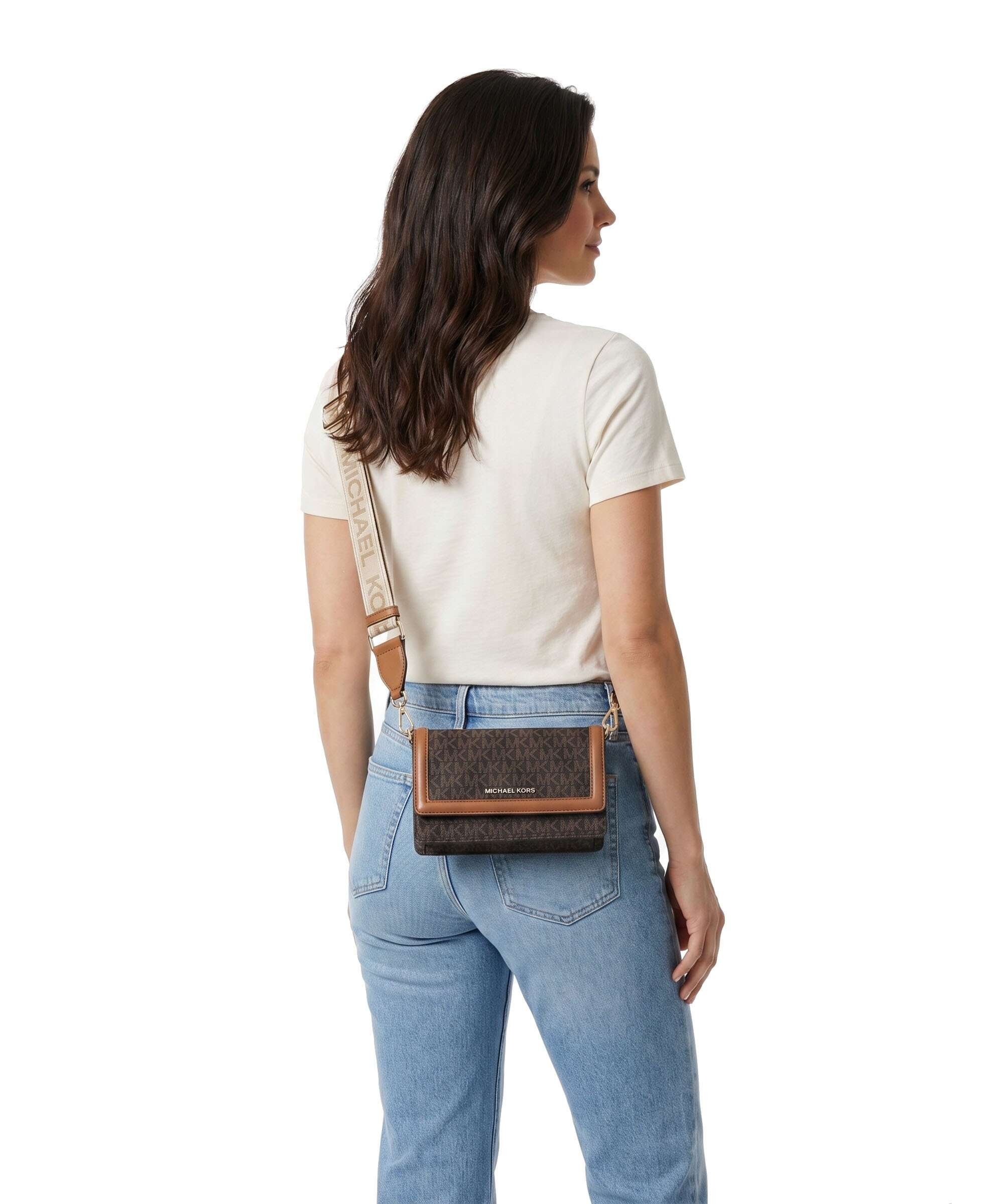 Michael Kors Jet Set Small Portemonnee brown/acorn - Image 3