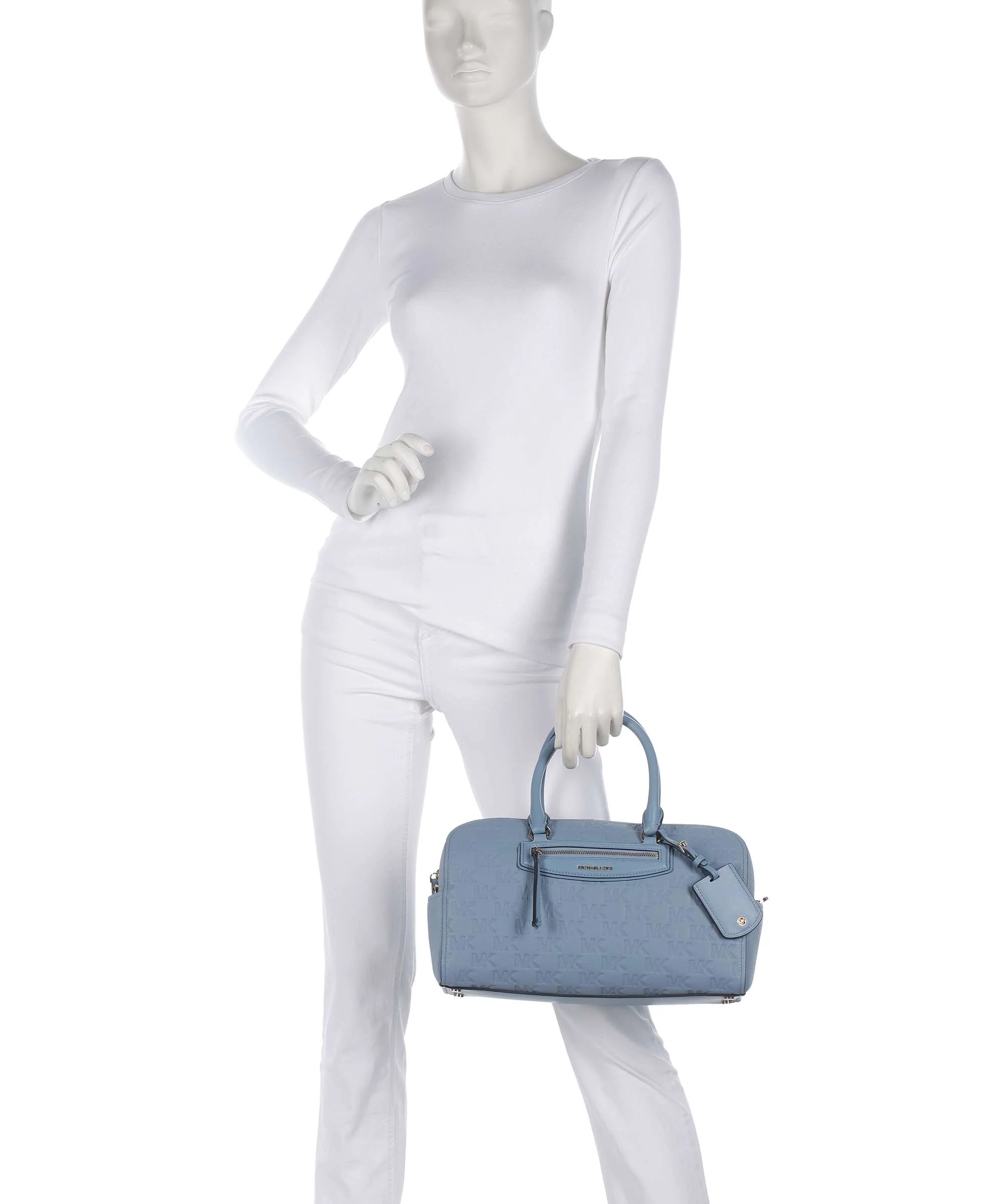 Michael Kors Jet Set Travel Medium Handtas chambray - Image 3